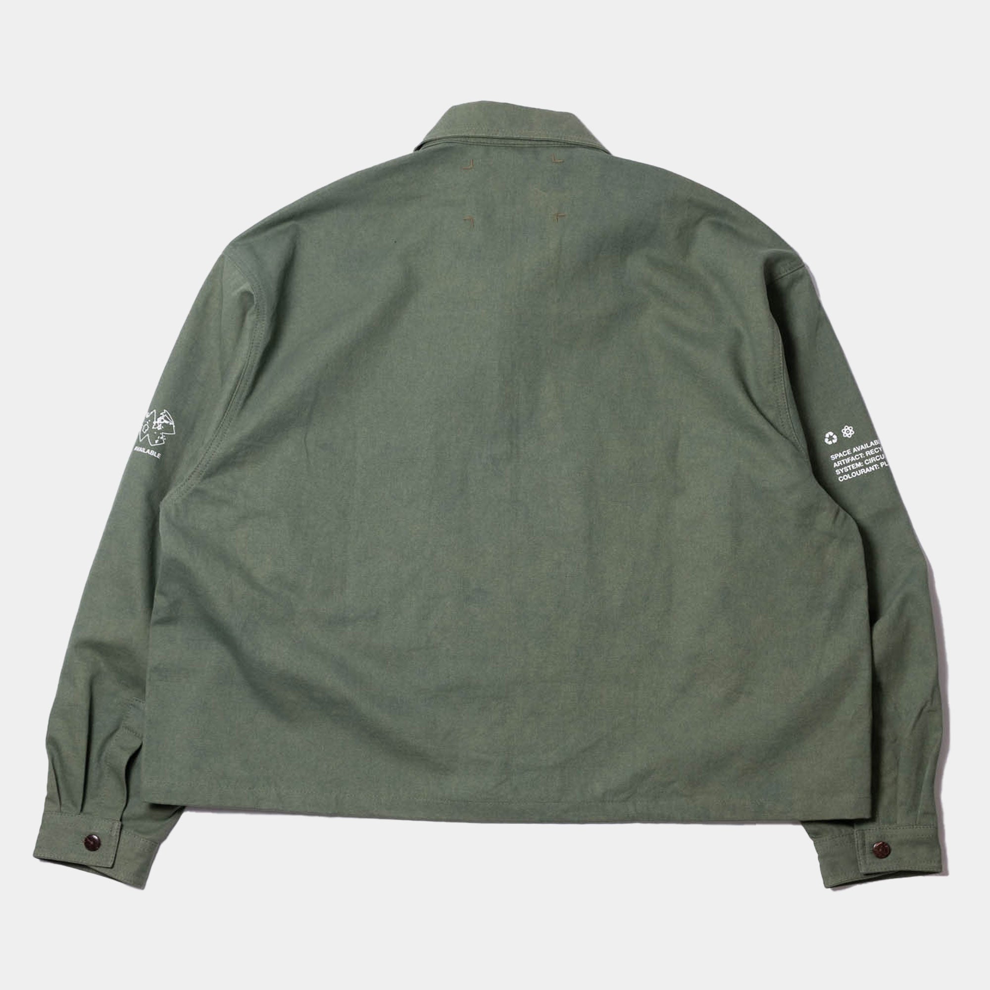 Space Available Recycling Uniform Jacket - Green