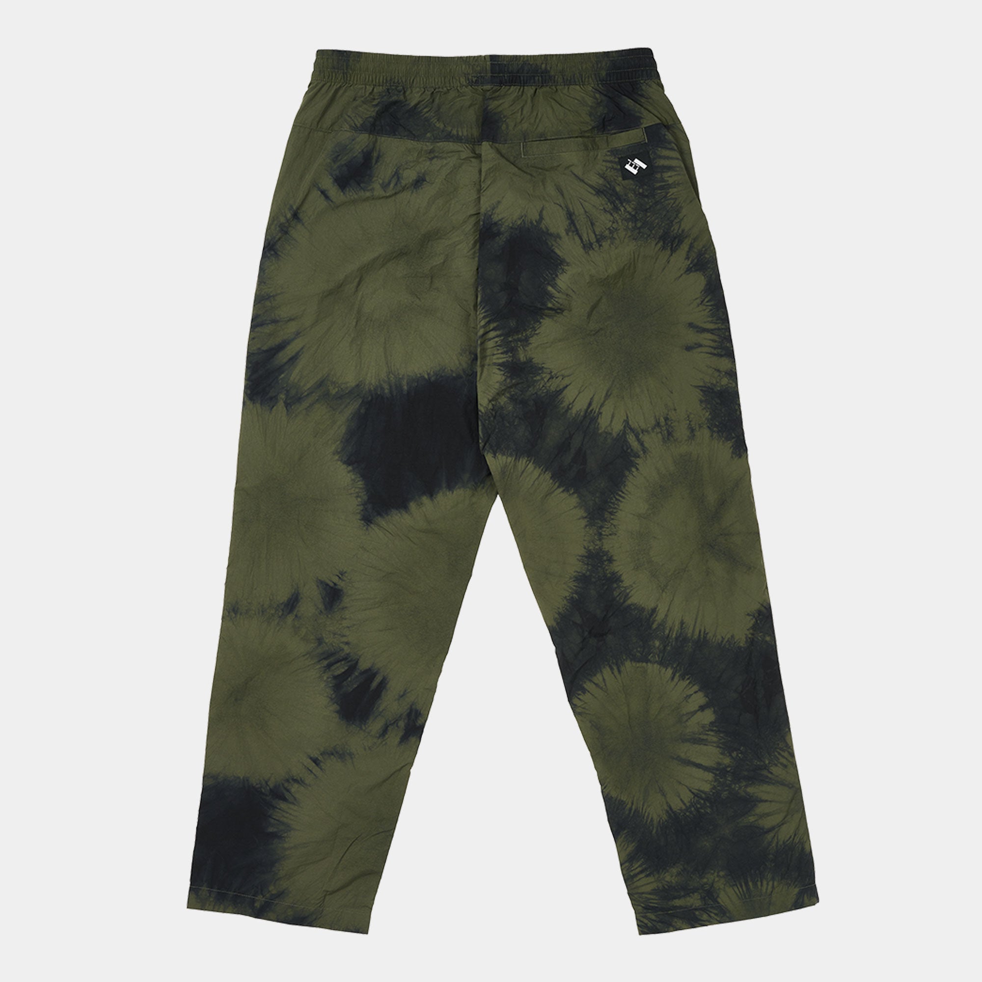 The Trilogy Tapes Tech Beach Pant - Black/Olive Marble