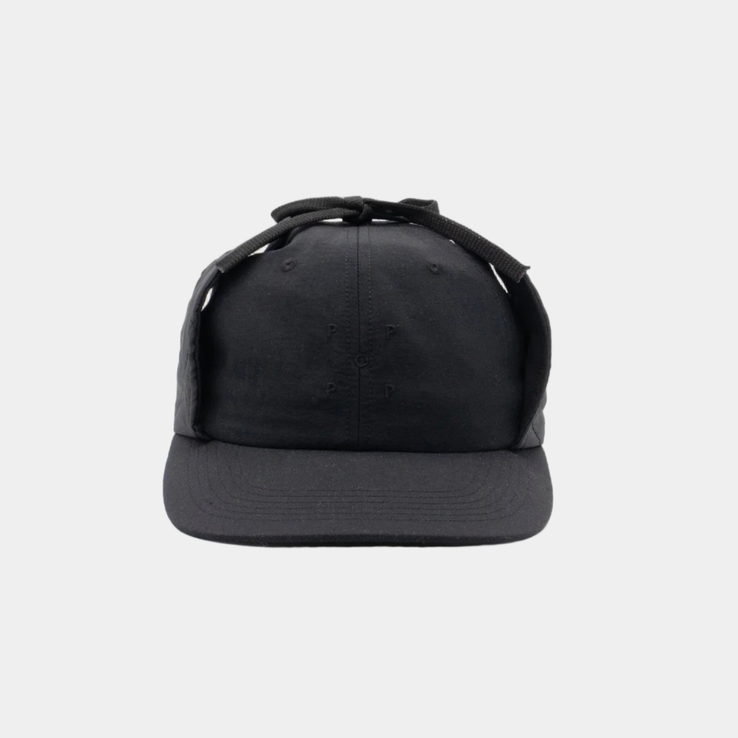 Pop Trading Company Earflap Hat - Black