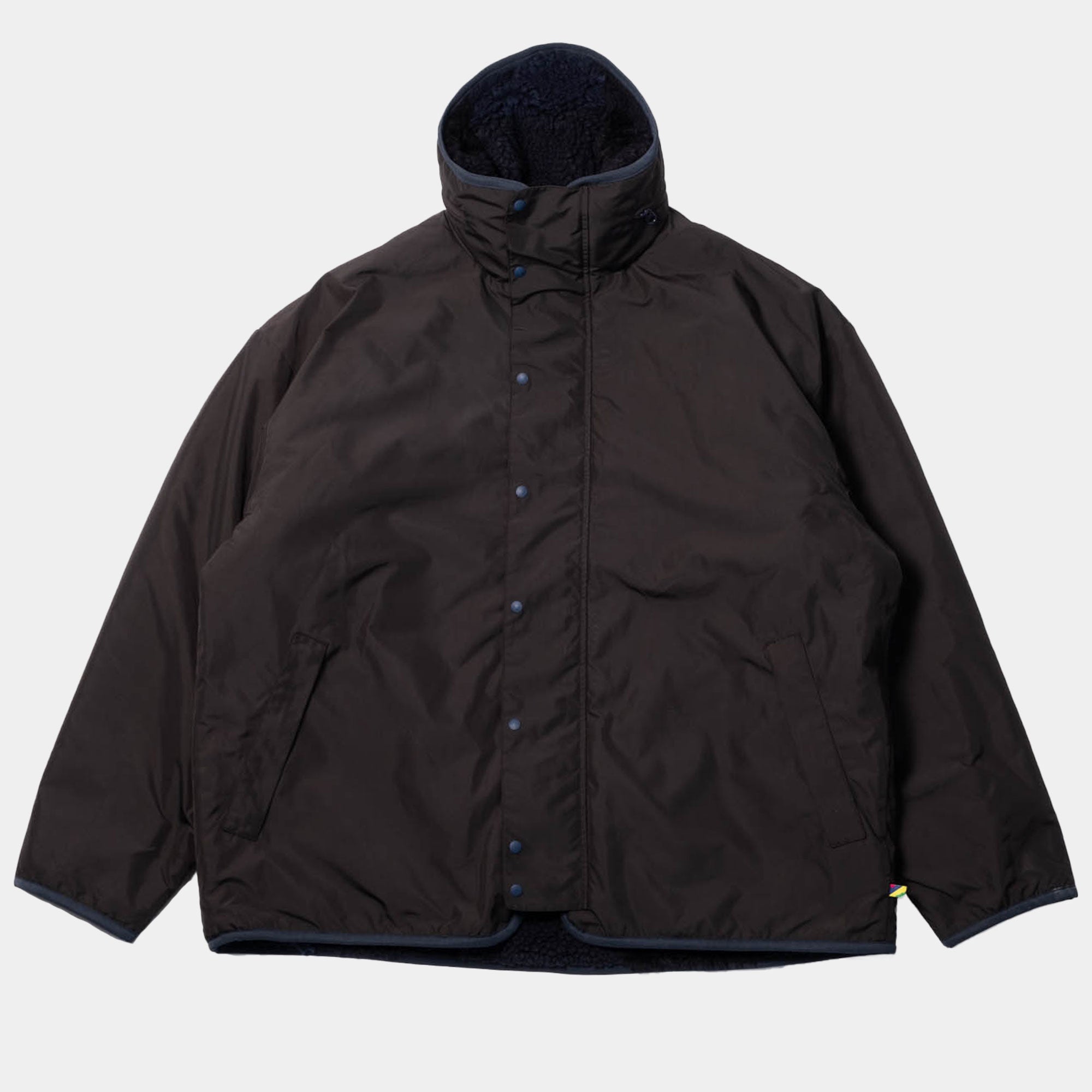 is-ness x Y(dot) By NORDISK Reversible Fleece Jacket - Black/Navy