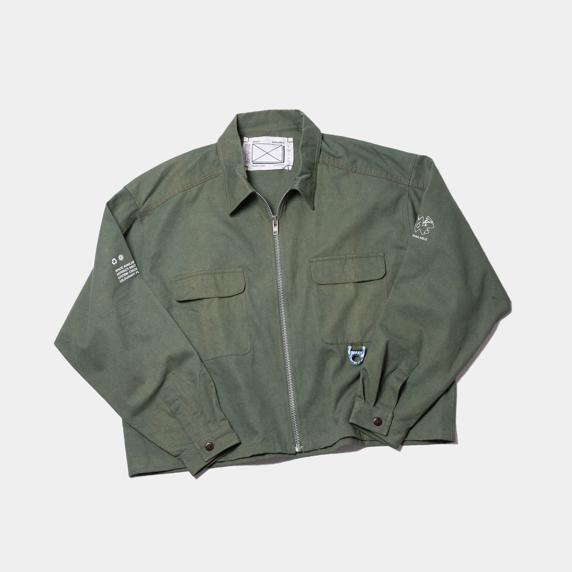 Space Available Recycling Uniform Jacket - Green