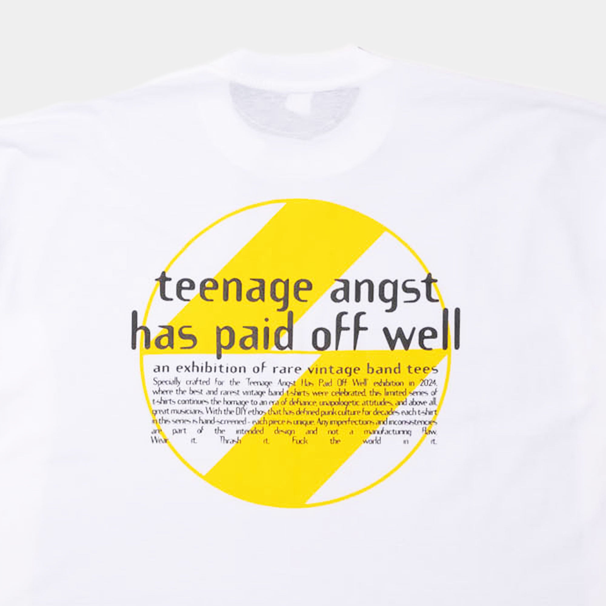 The Salvages x Teenage Angst Honey OS T-Shirt - White