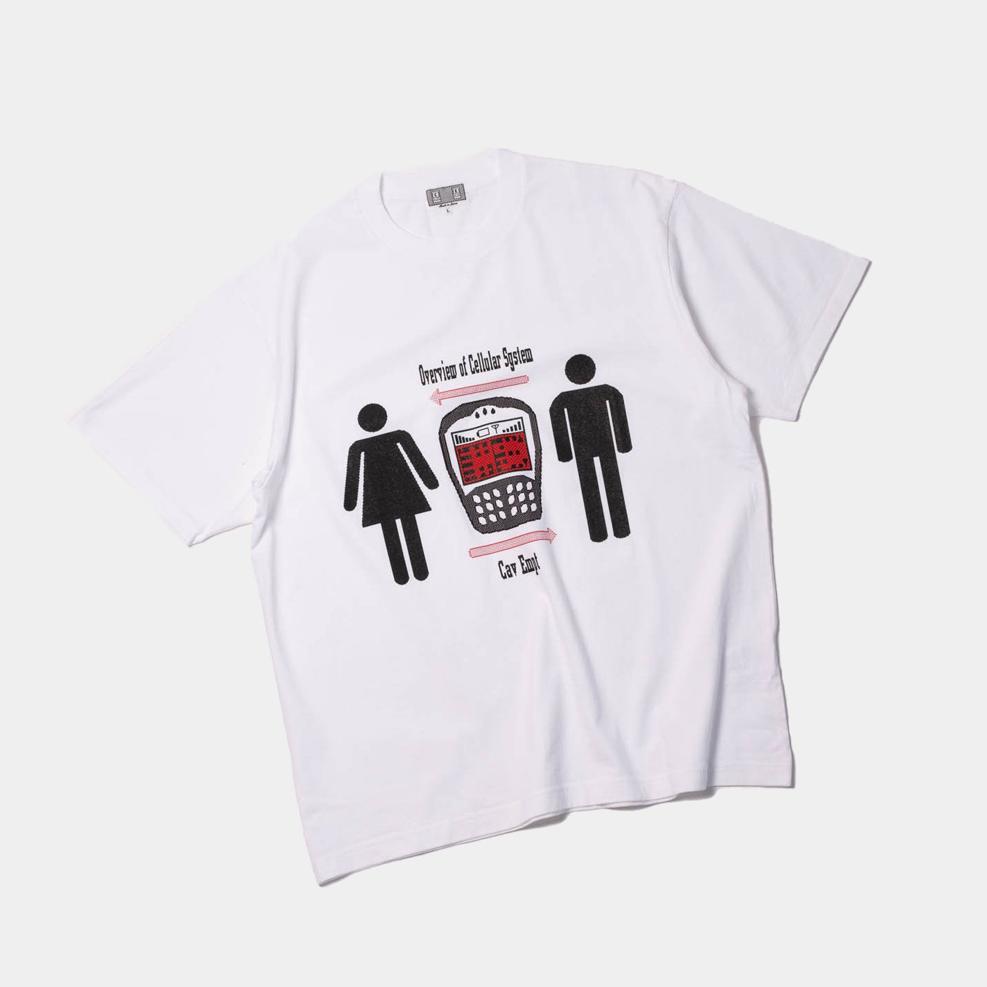 Cav Empt Cellular System T-Shirt - White