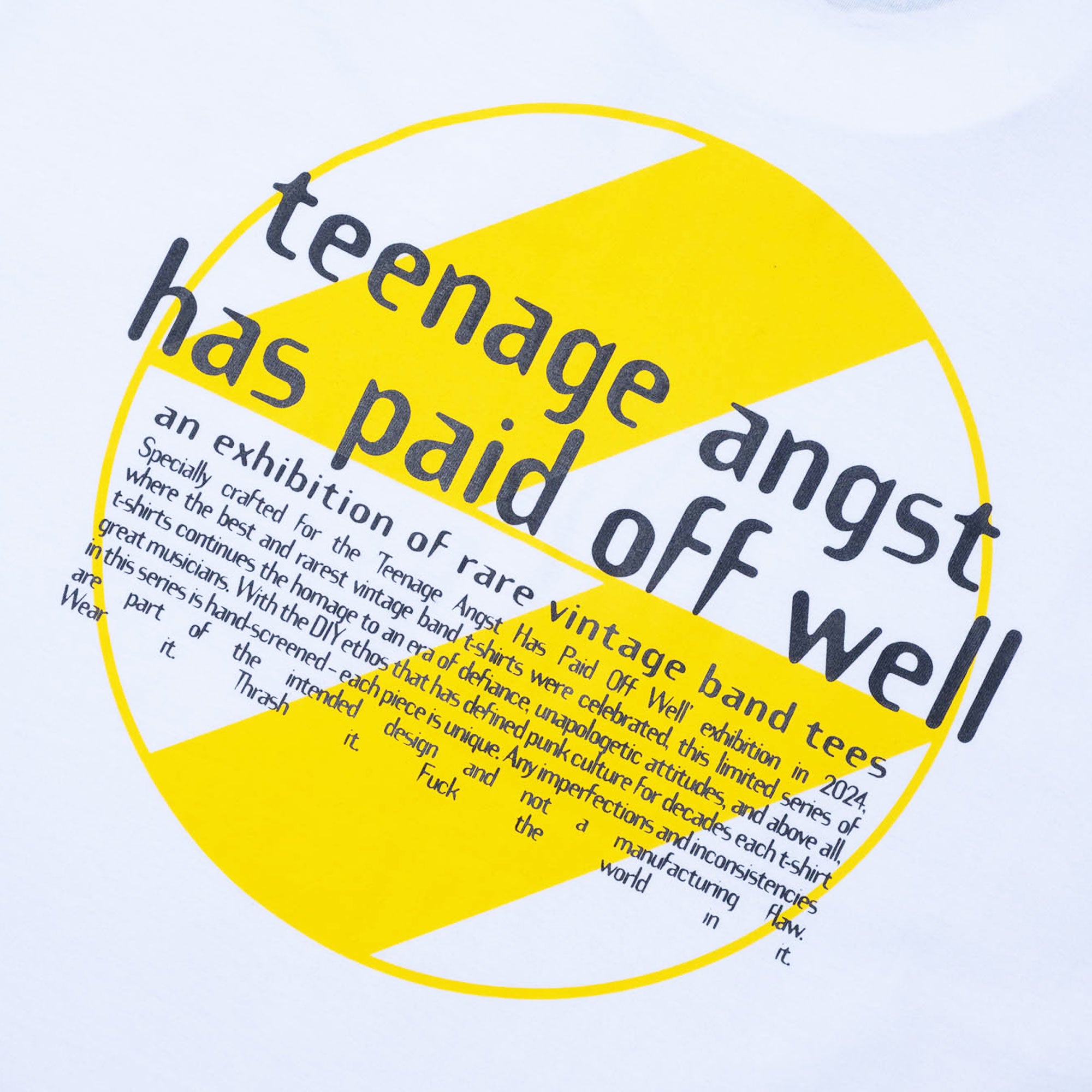 The Salvages x Teenage Angst Honey OS T-Shirt - White