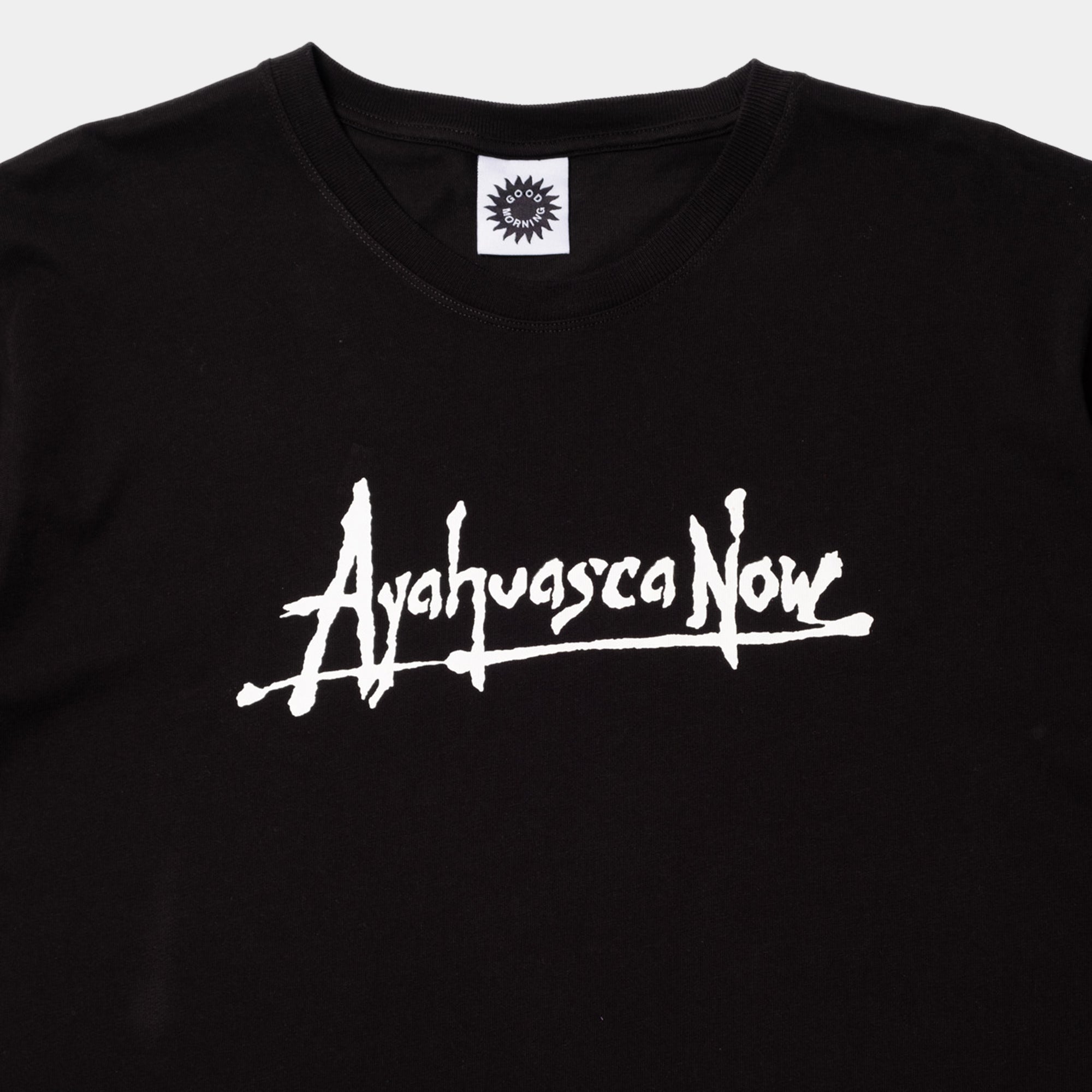 Good Morning Tapes Ayahuasca Now SS Tee - Black