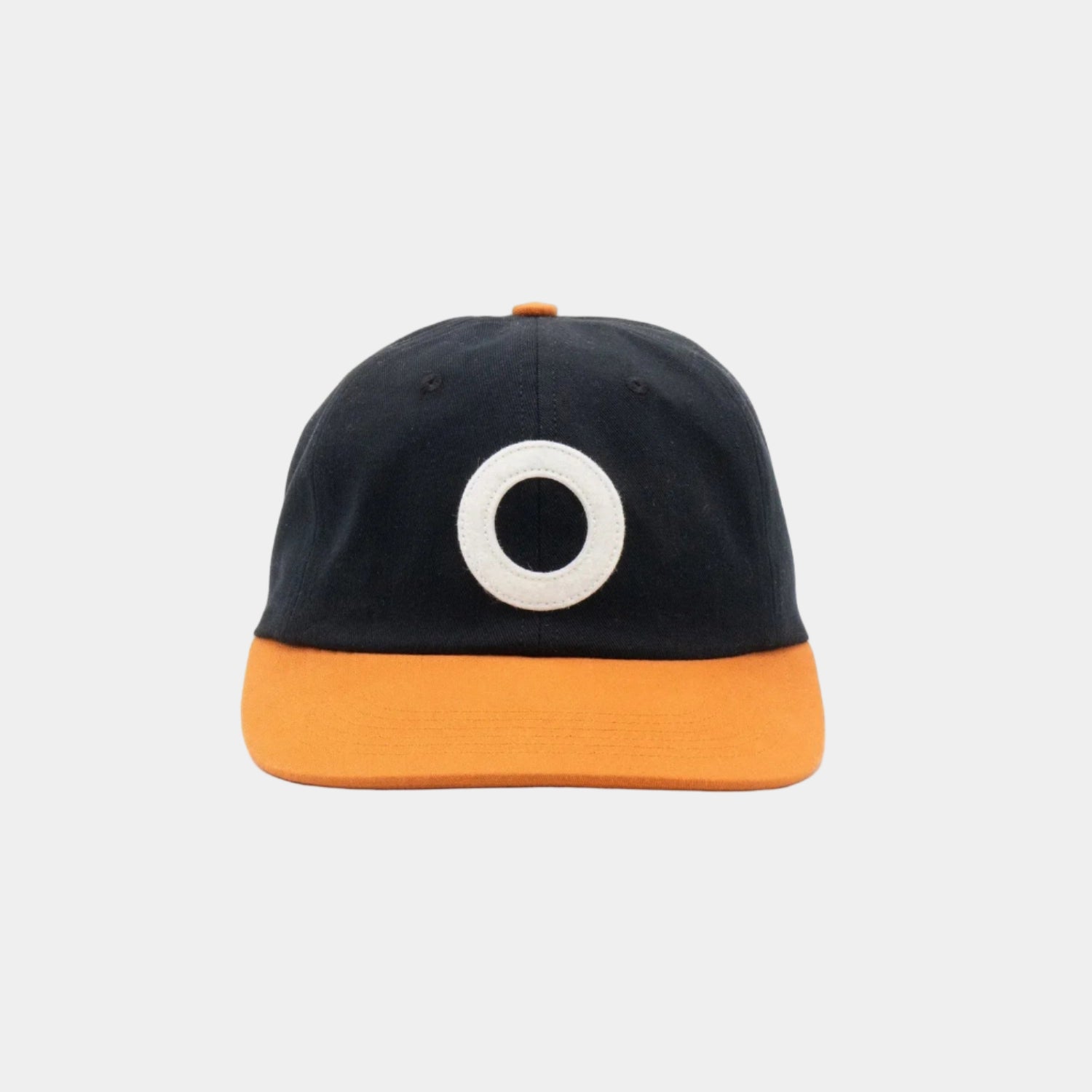 Pop Trading Company O Six Panel Hat - Black/Cinnamon