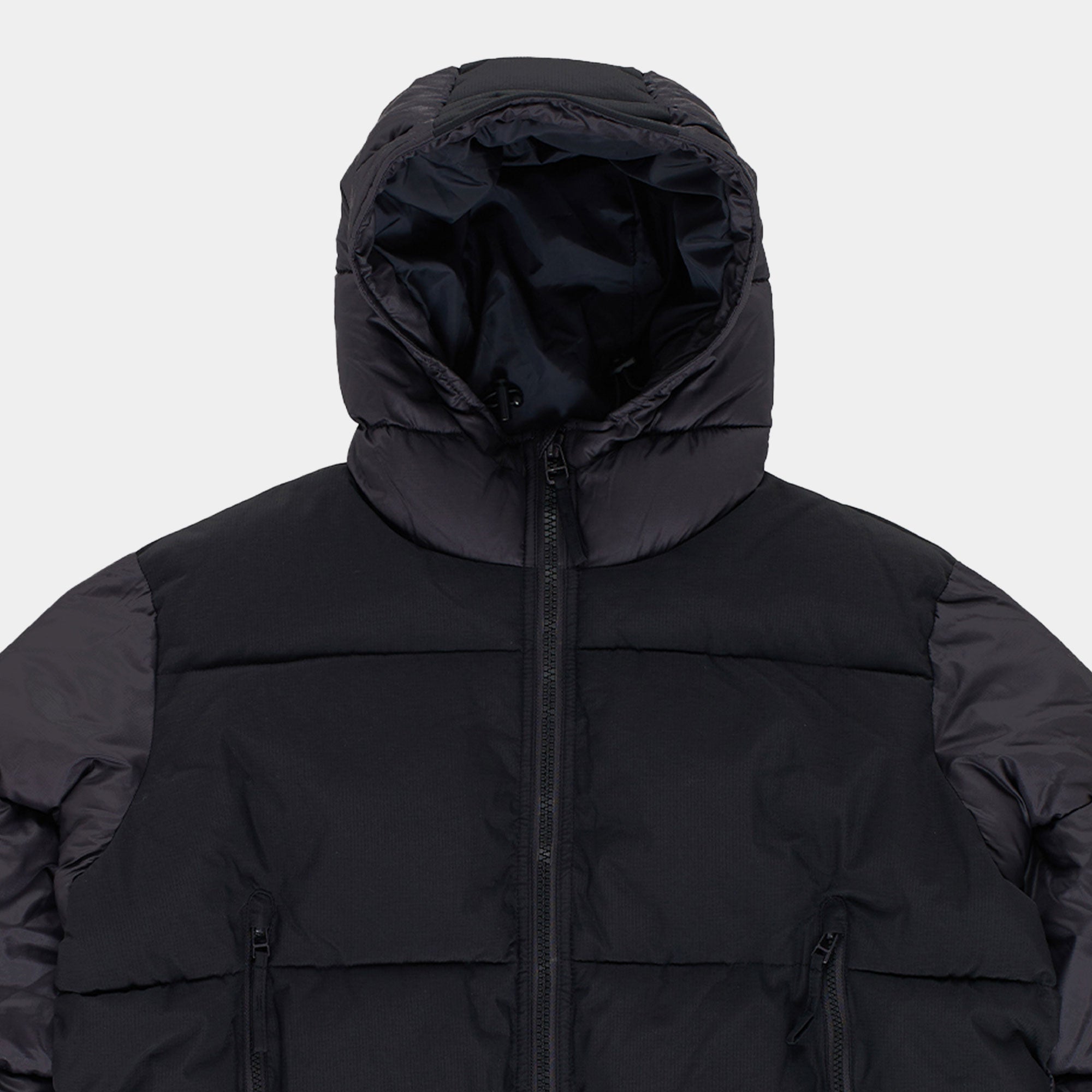 Pop Trading Company Puffer Jacket - Black