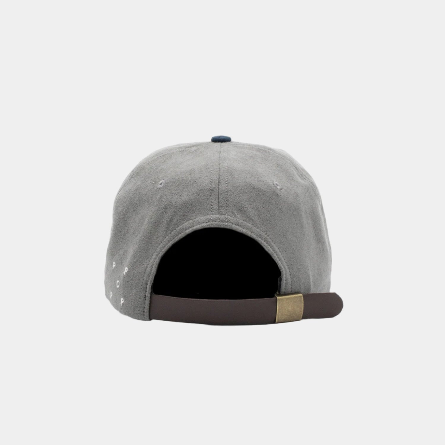 Pop Trading Company O Six Panel Hat - Grey/Navy