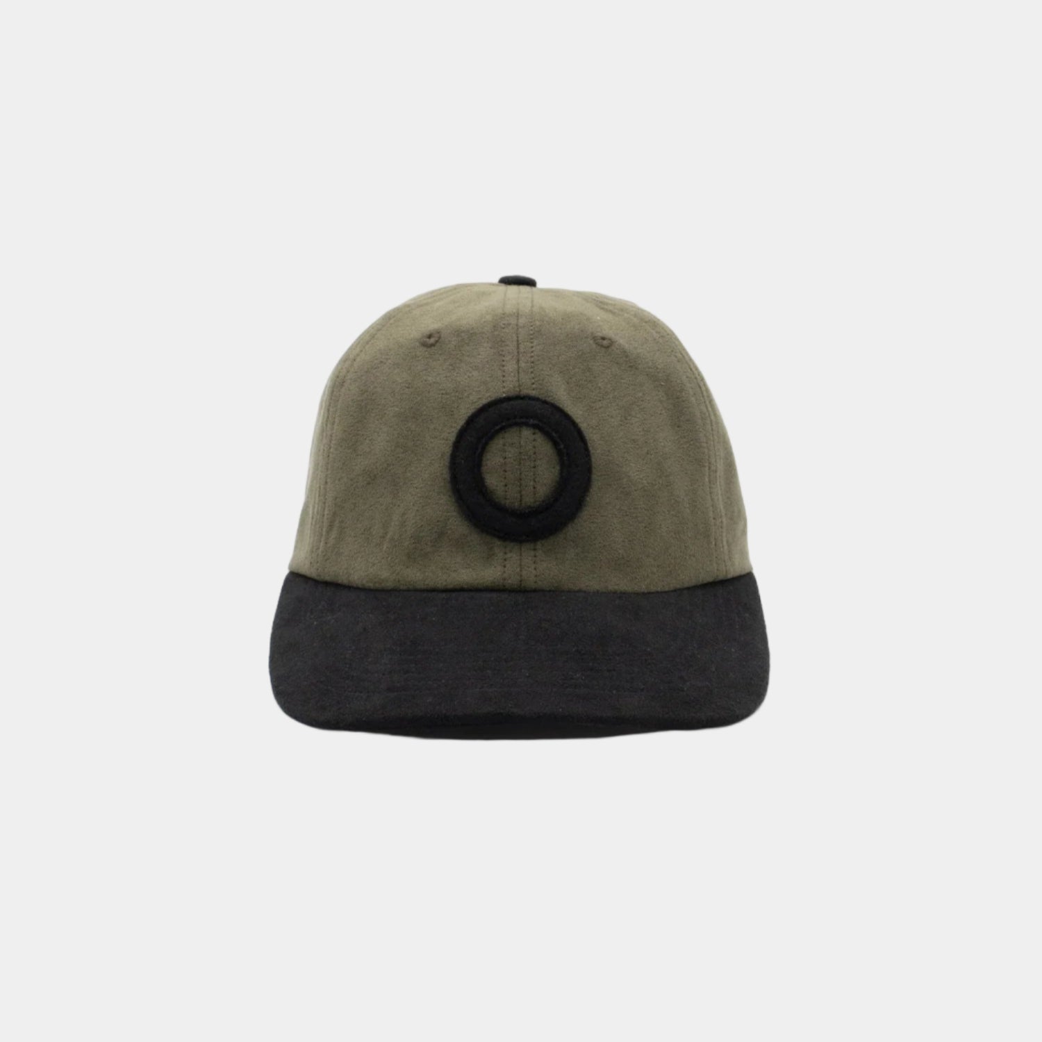 Pop Trading Company O Six Panel Hat - Olive/Black