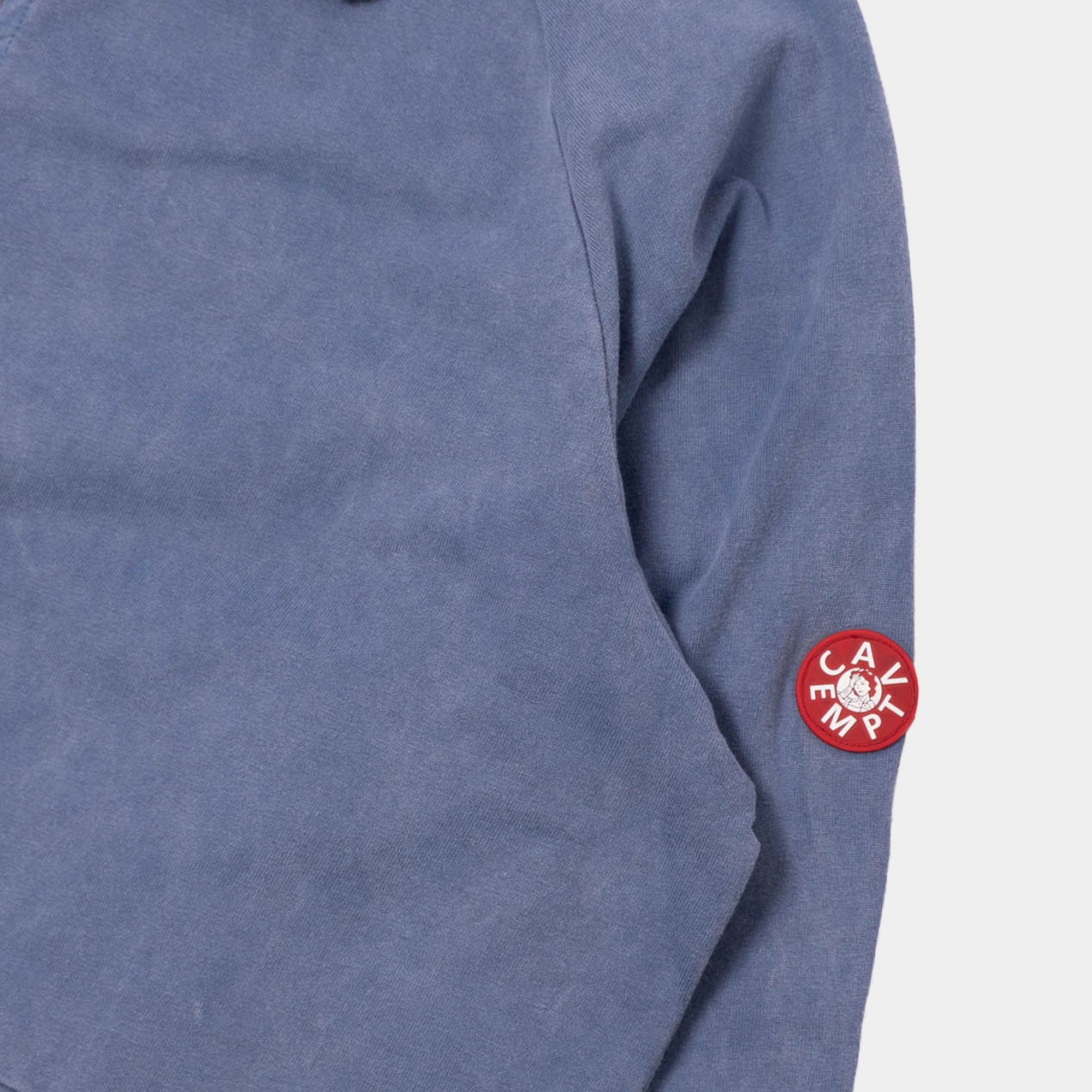 Cav Empt Overdye Cotton Jersey Zip Up - Grey