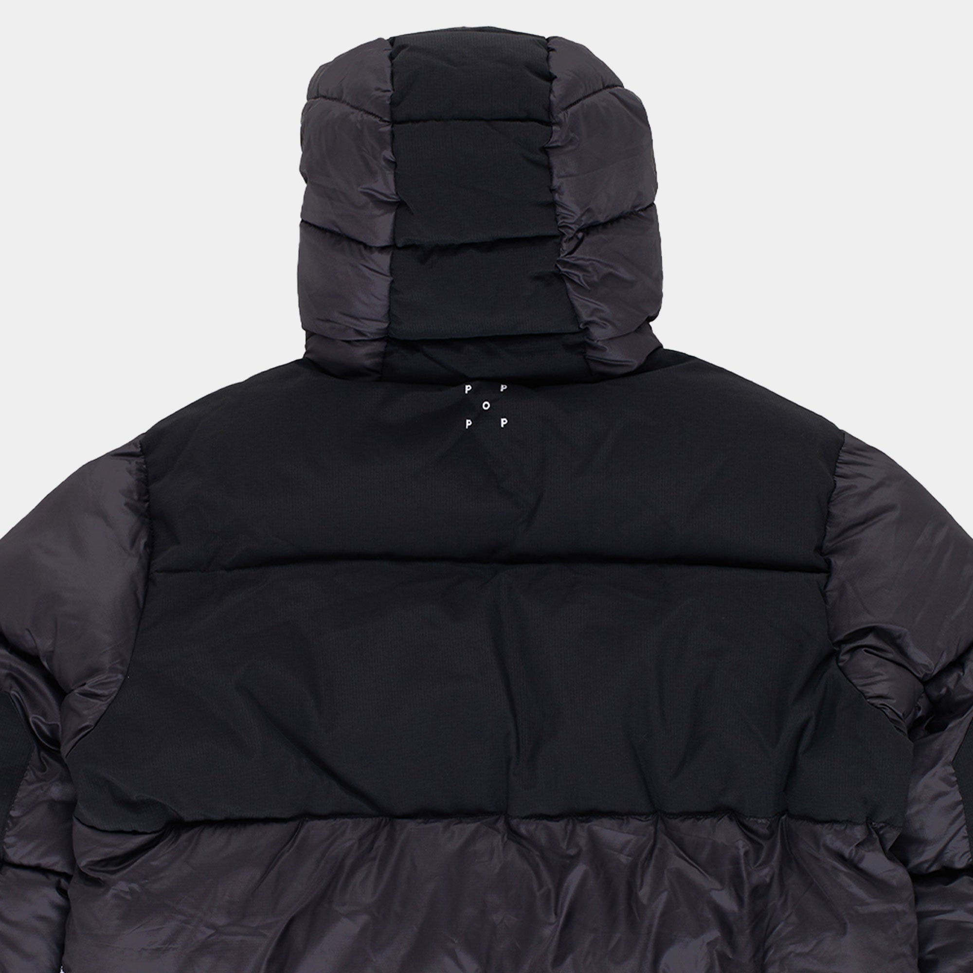 Pop Trading Company Puffer Jacket - Black