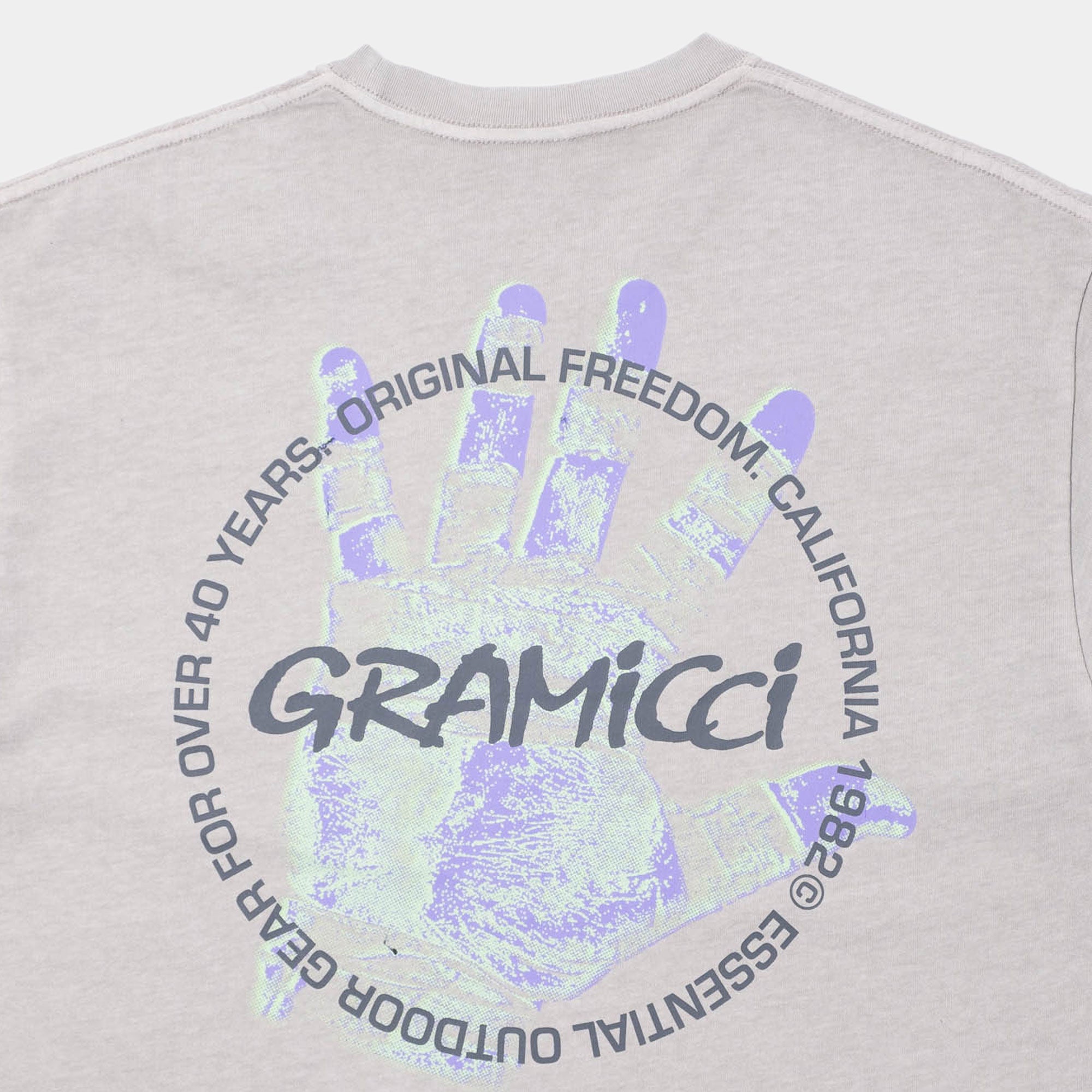 Gramicci Climbers Hand Tee - Pigment Slate