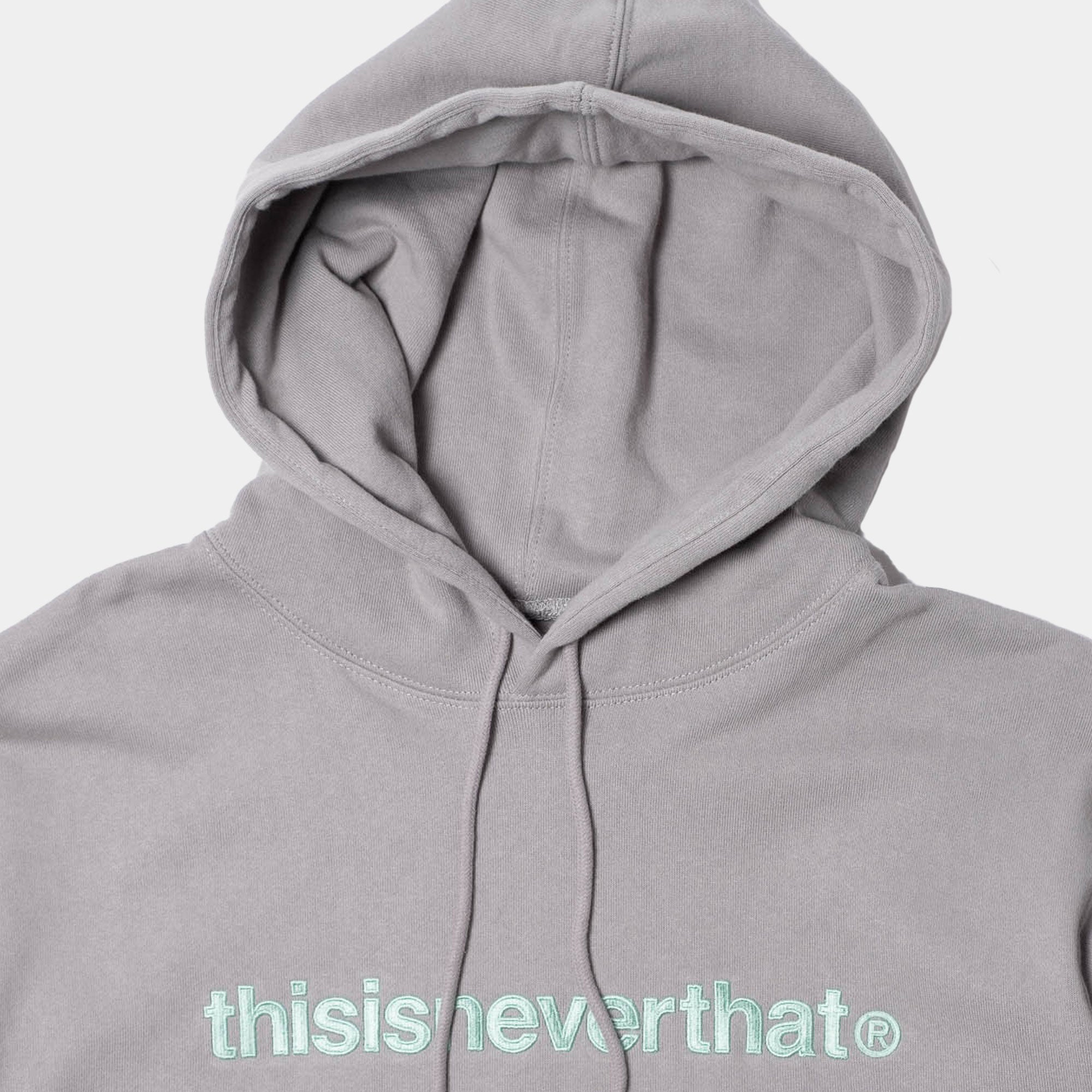 thisisneverthat T-Logo Hoodie - Concrete