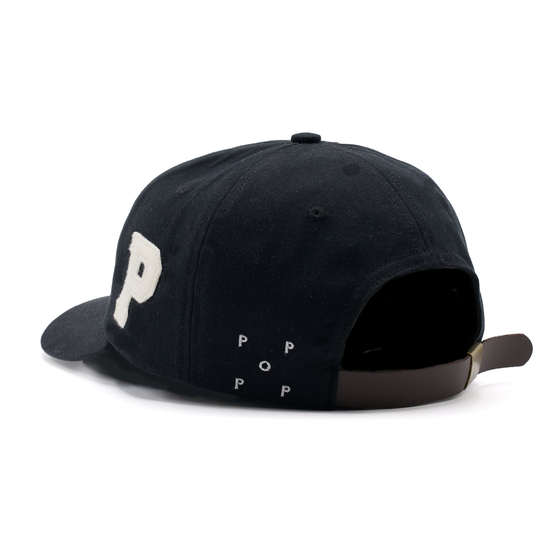 Pop Trading Company Footbal O Hat - Black