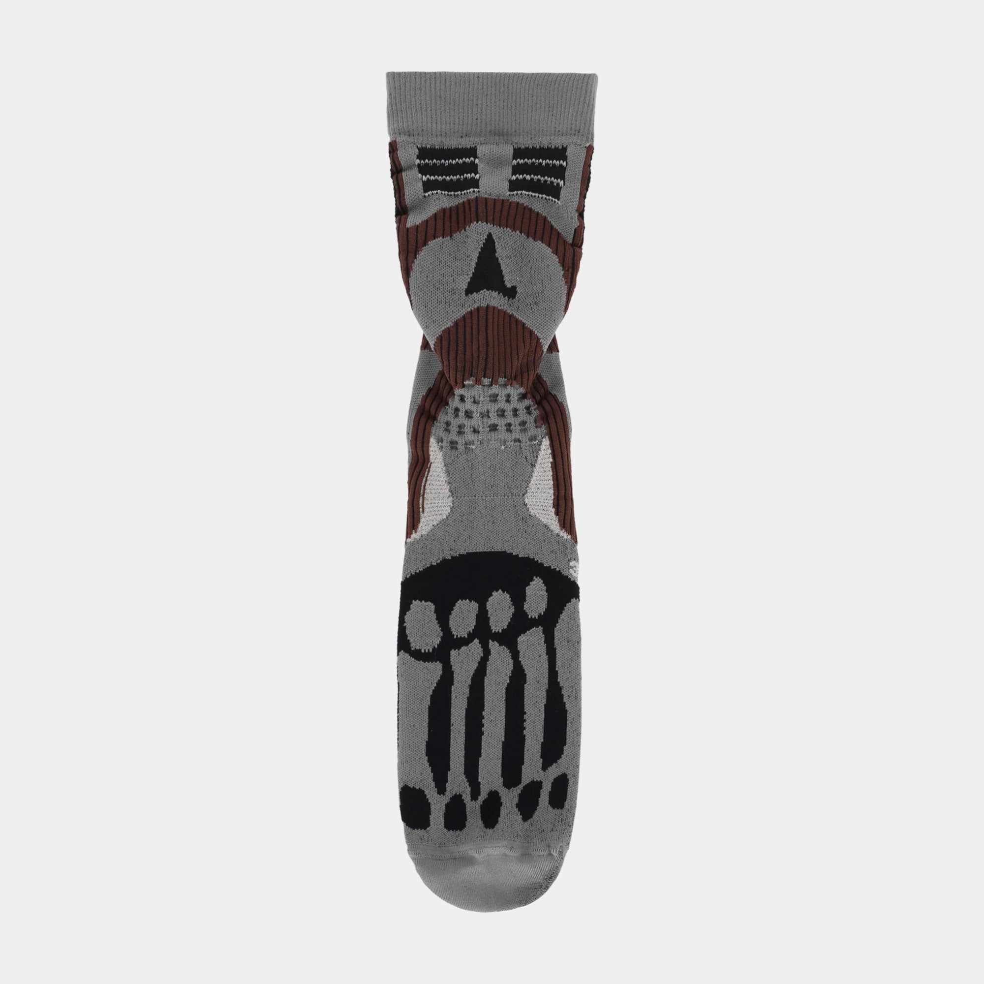 ROA Bone Socks - Dark Brown