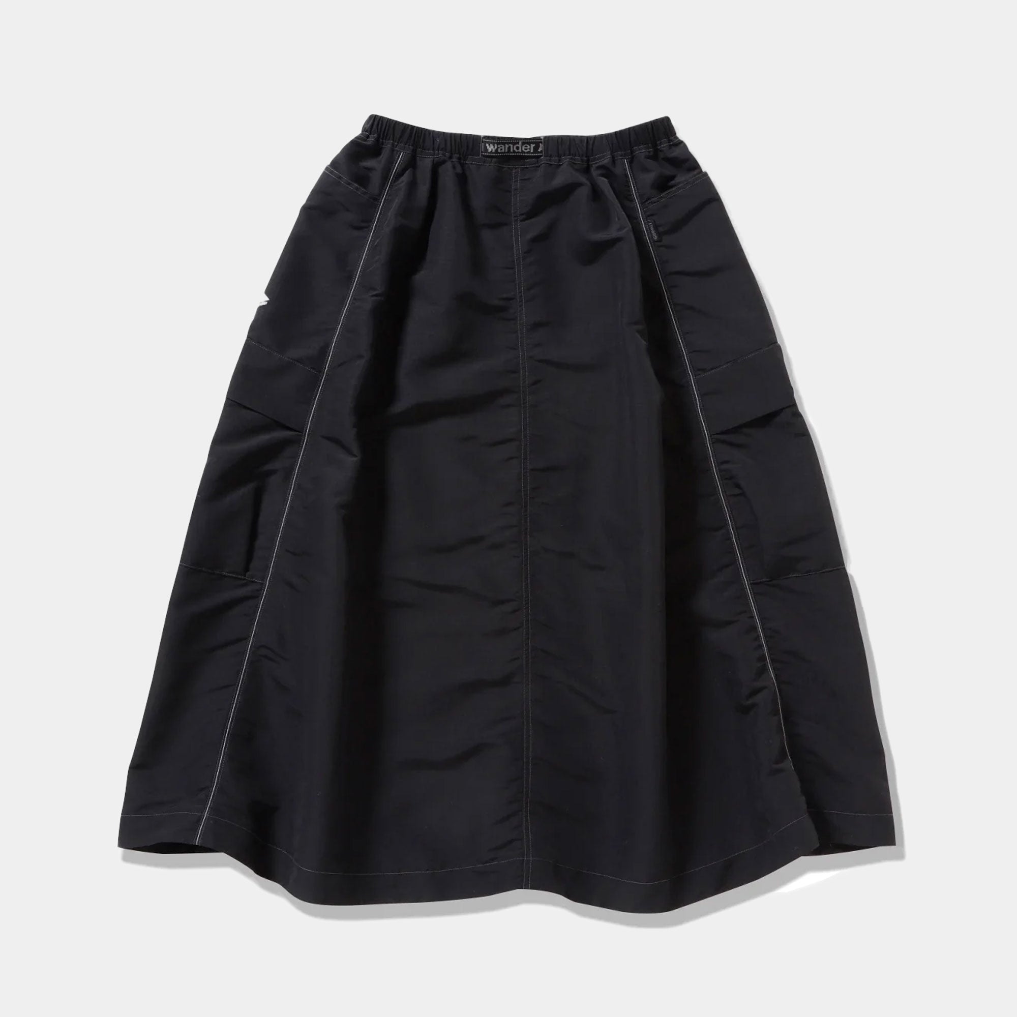 Gramicci x And Wander Women's Ripstop Voyager Skirt - Black