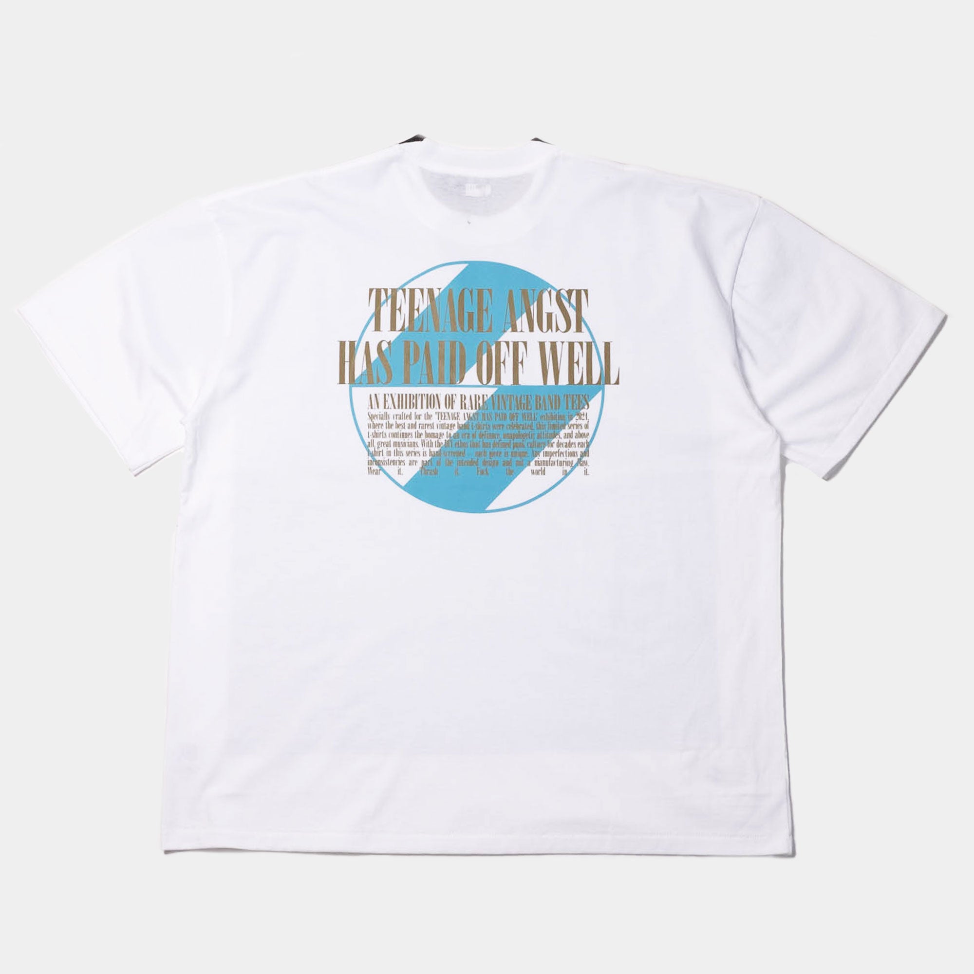 The Salvages x Teenage Angst Heart Shaped OS T-Shirt - White