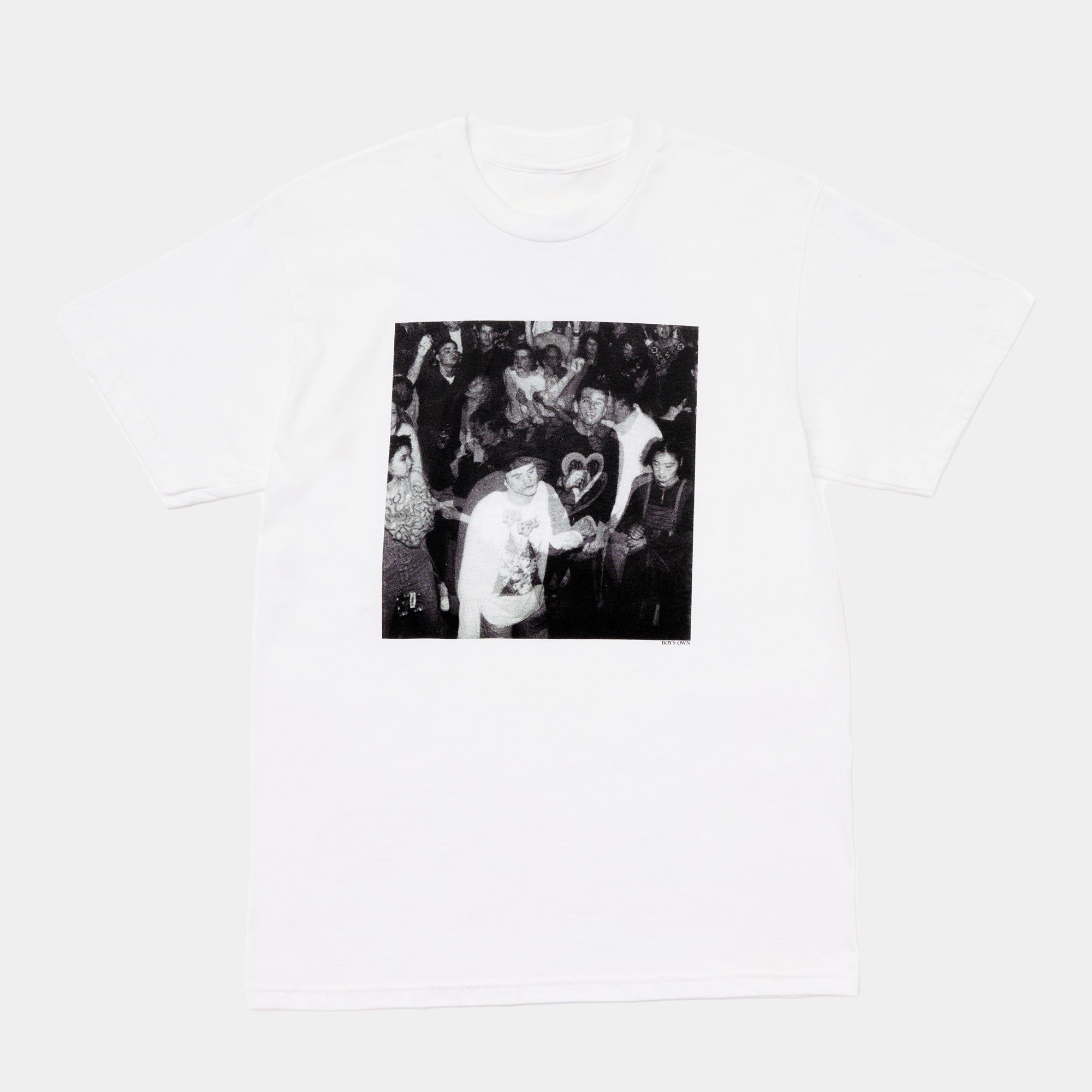 Boy's Own On The Floor Tee - White