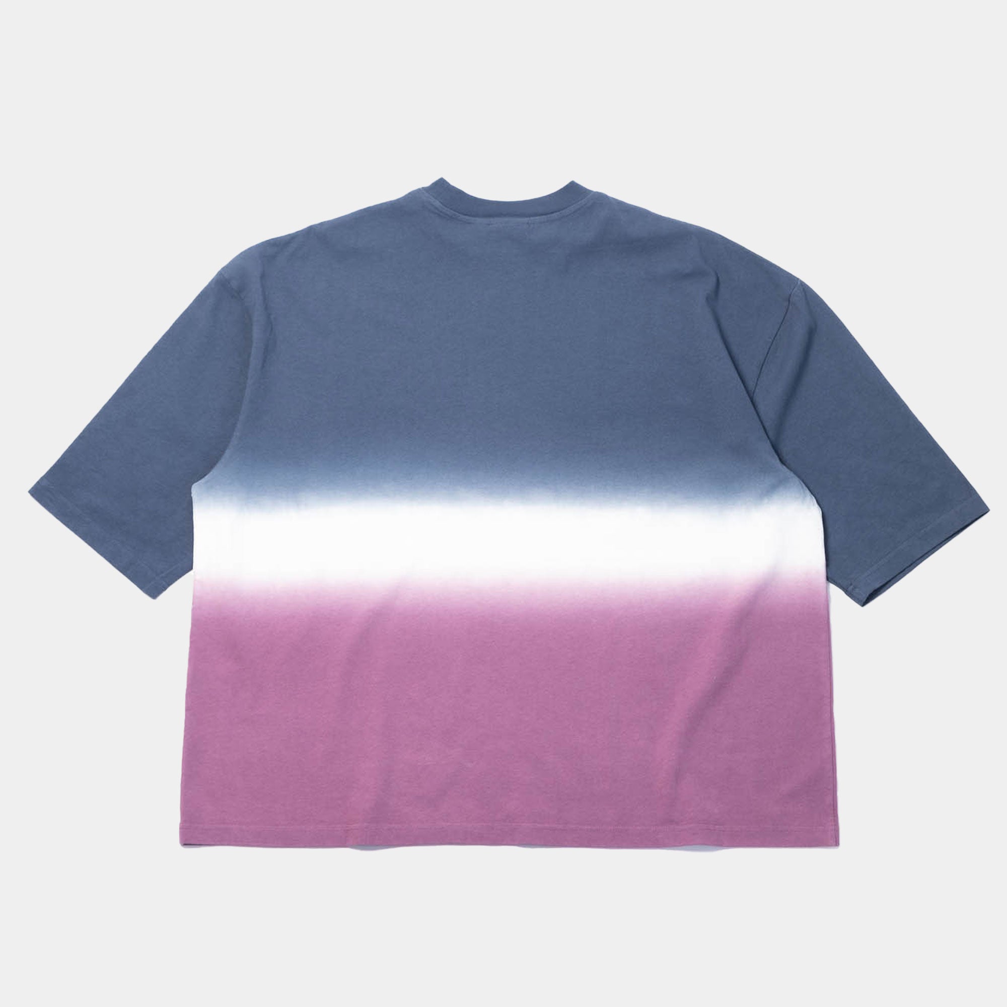 is-ness x Gramicci Horizon Overdye Tee - Navy/Purple