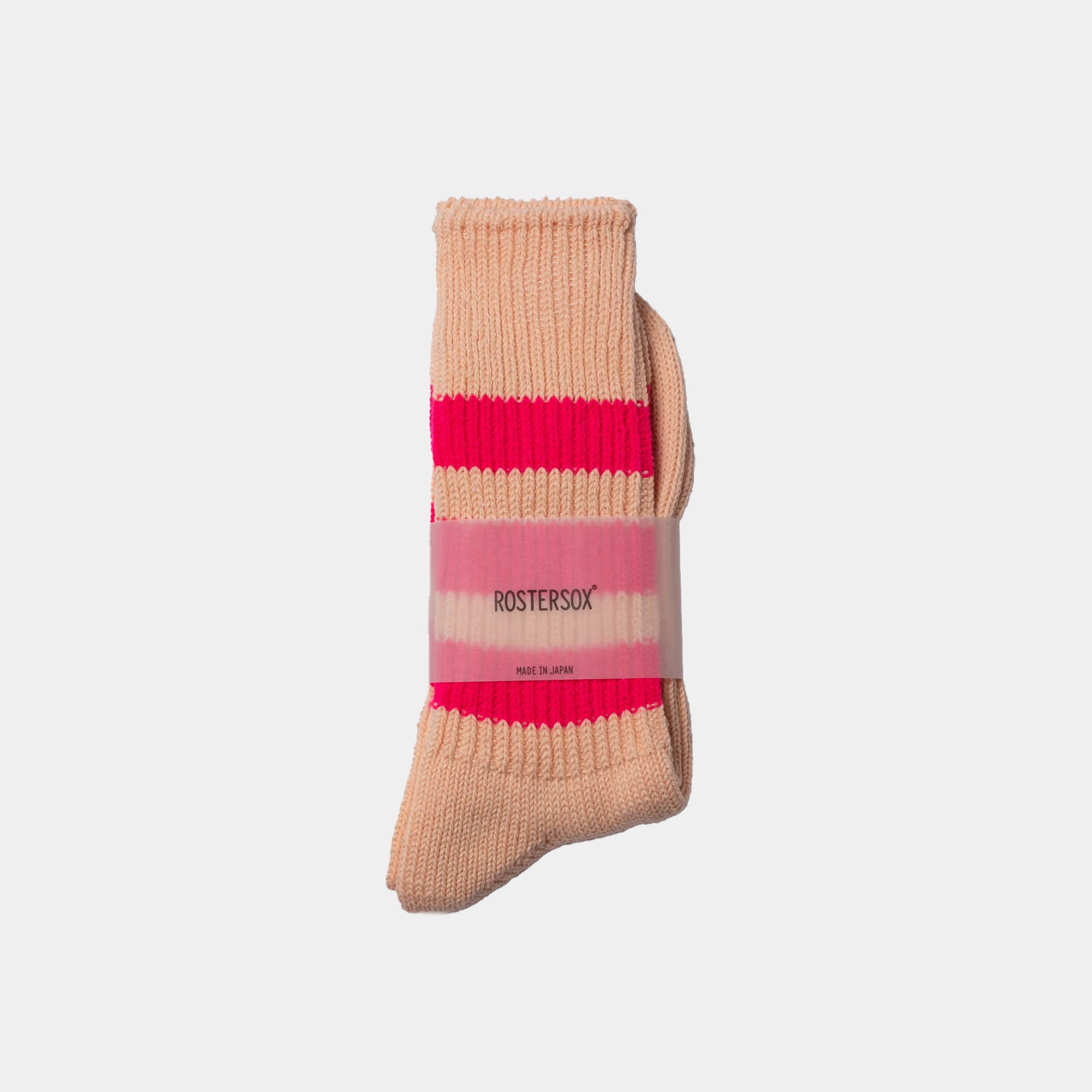 Rostersox Boston Sock - Peach/Pink