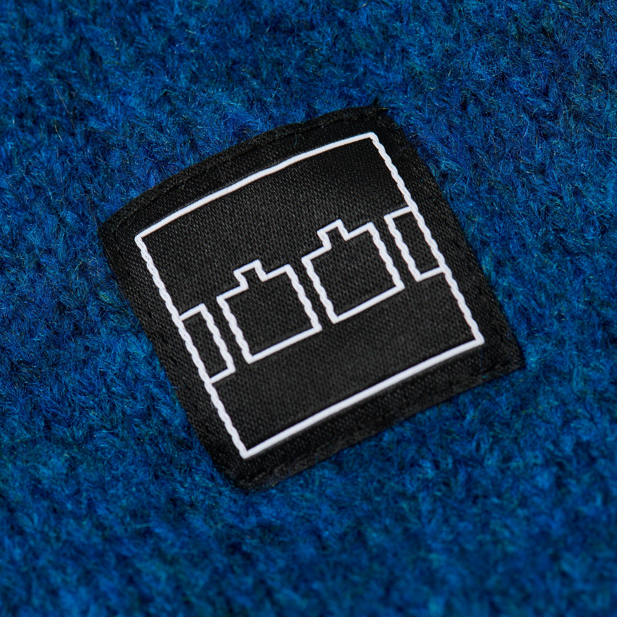 The Trilogy Tapes TTT Knitted Cardigan - Blue