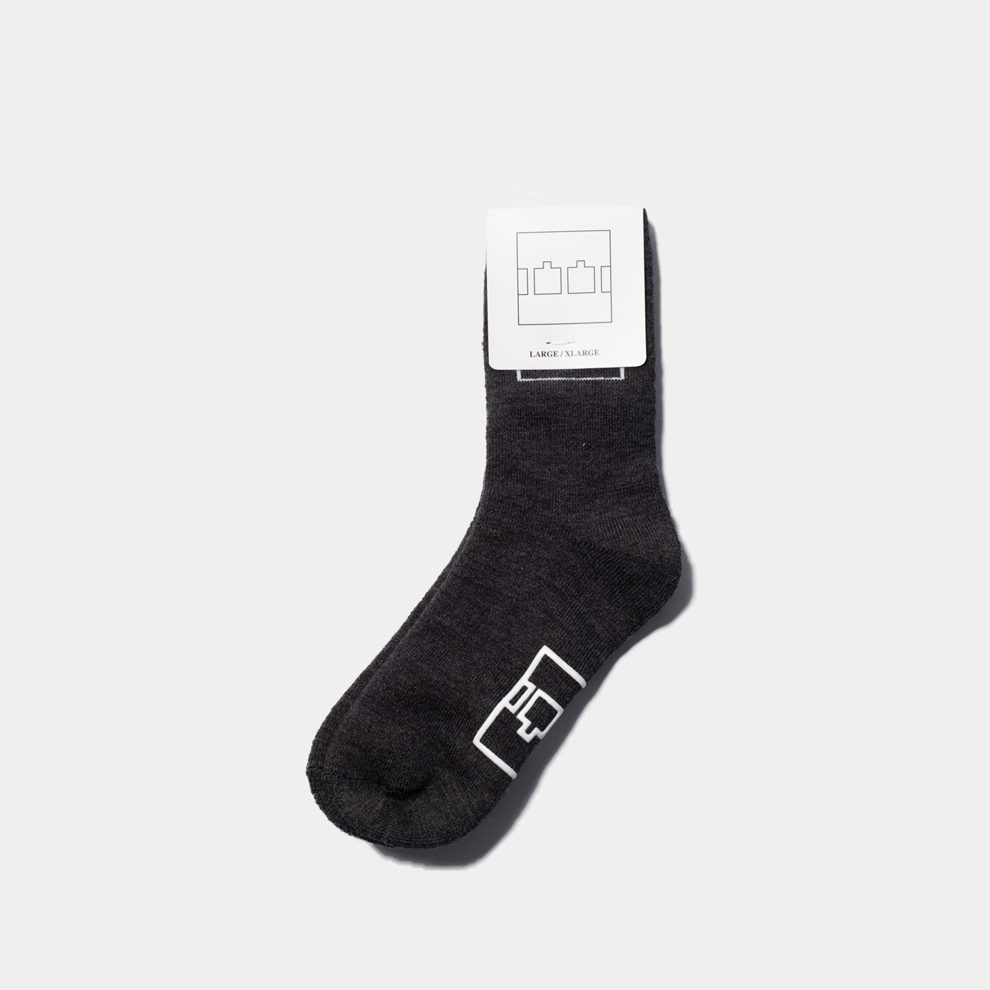 The Trilogy Tapes Come Down Sock - Black