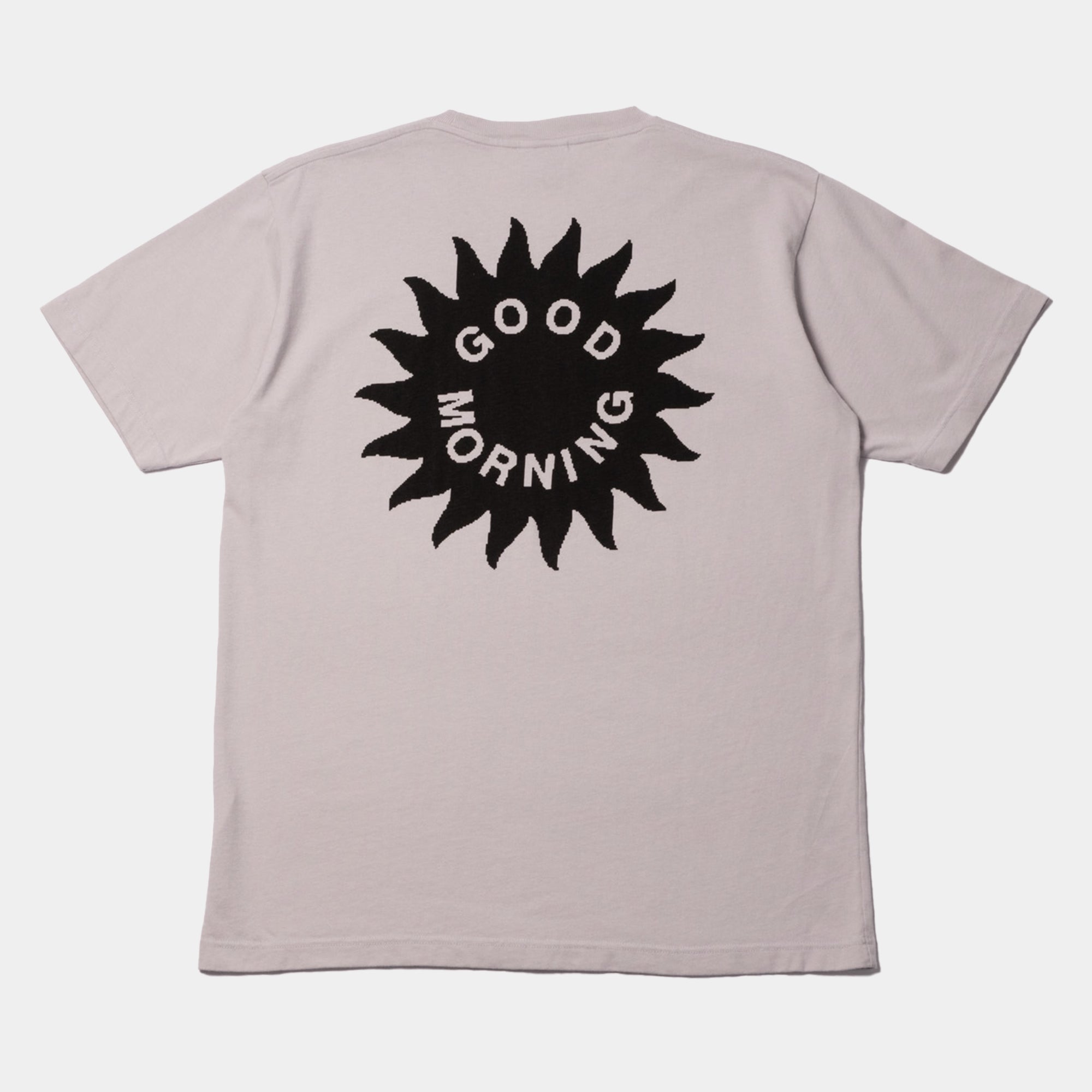 Good Morning Tapes Sun Logo SS Tee - Stone