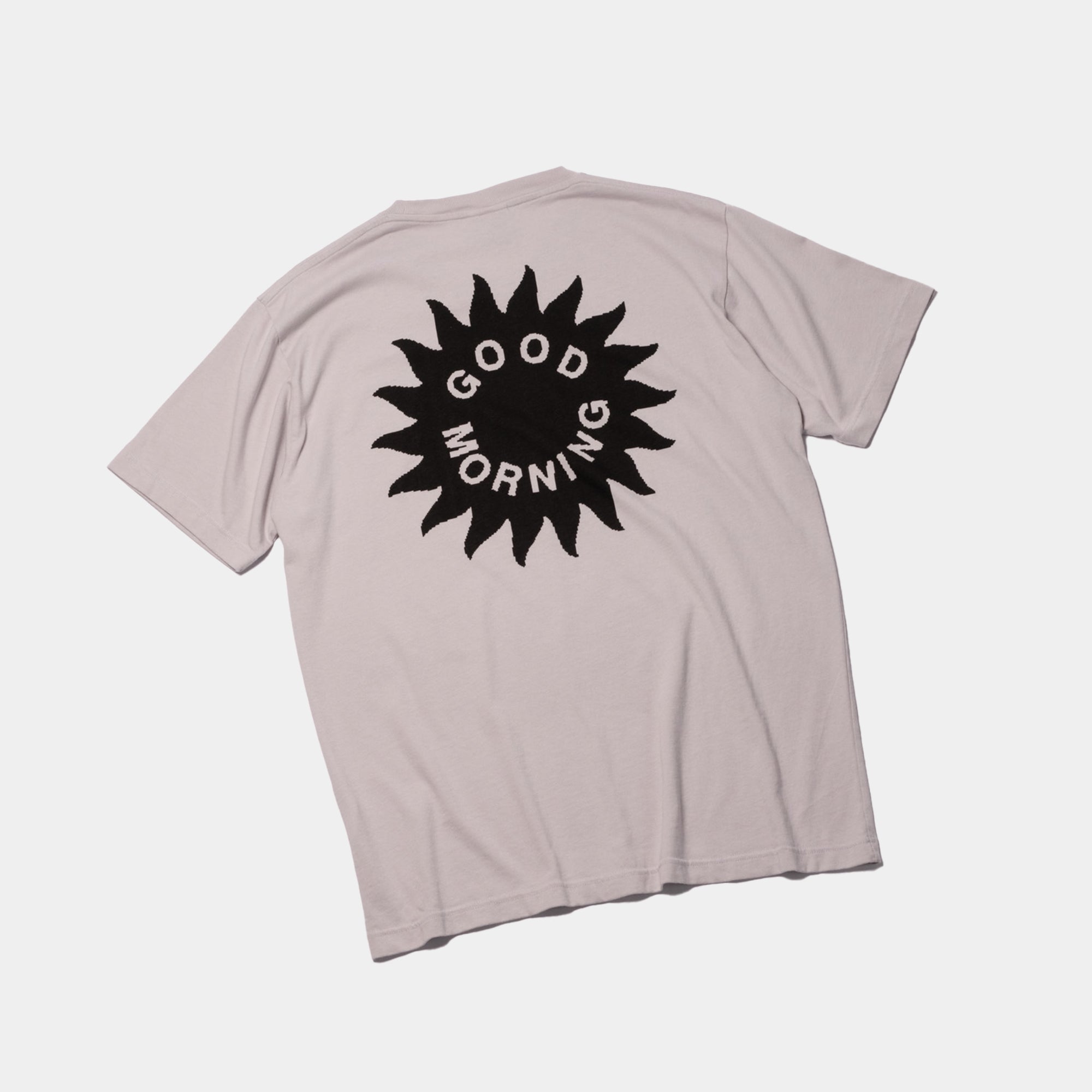 Good Morning Tapes Sun Logo SS Tee - Stone