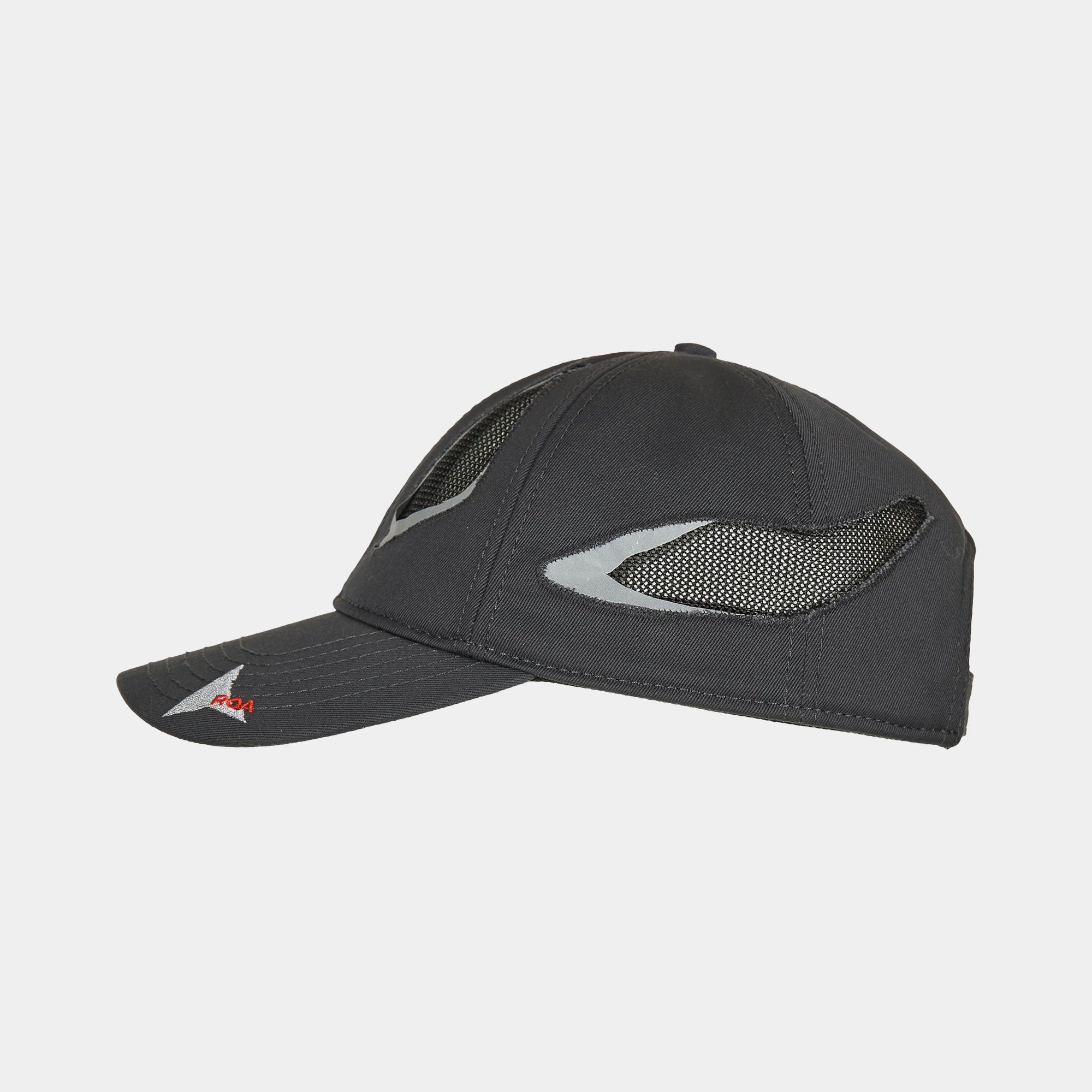 ROA 6 Panel Cap- Charcoal