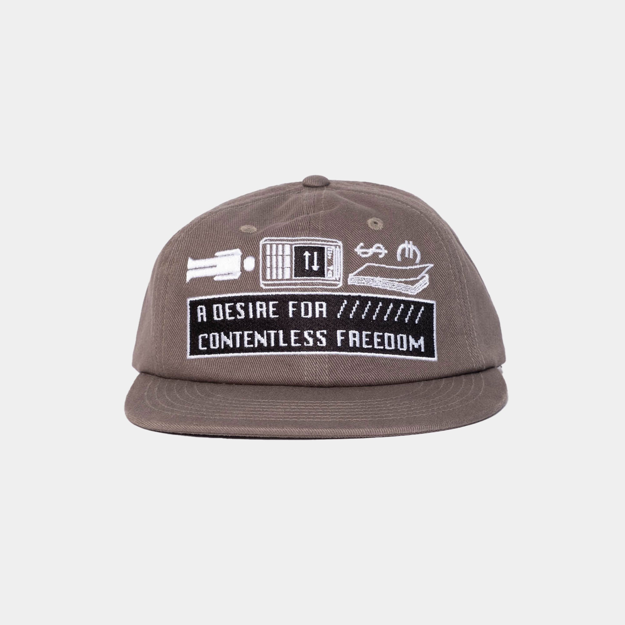 Cav Empt Contentless Cap - Charcoal