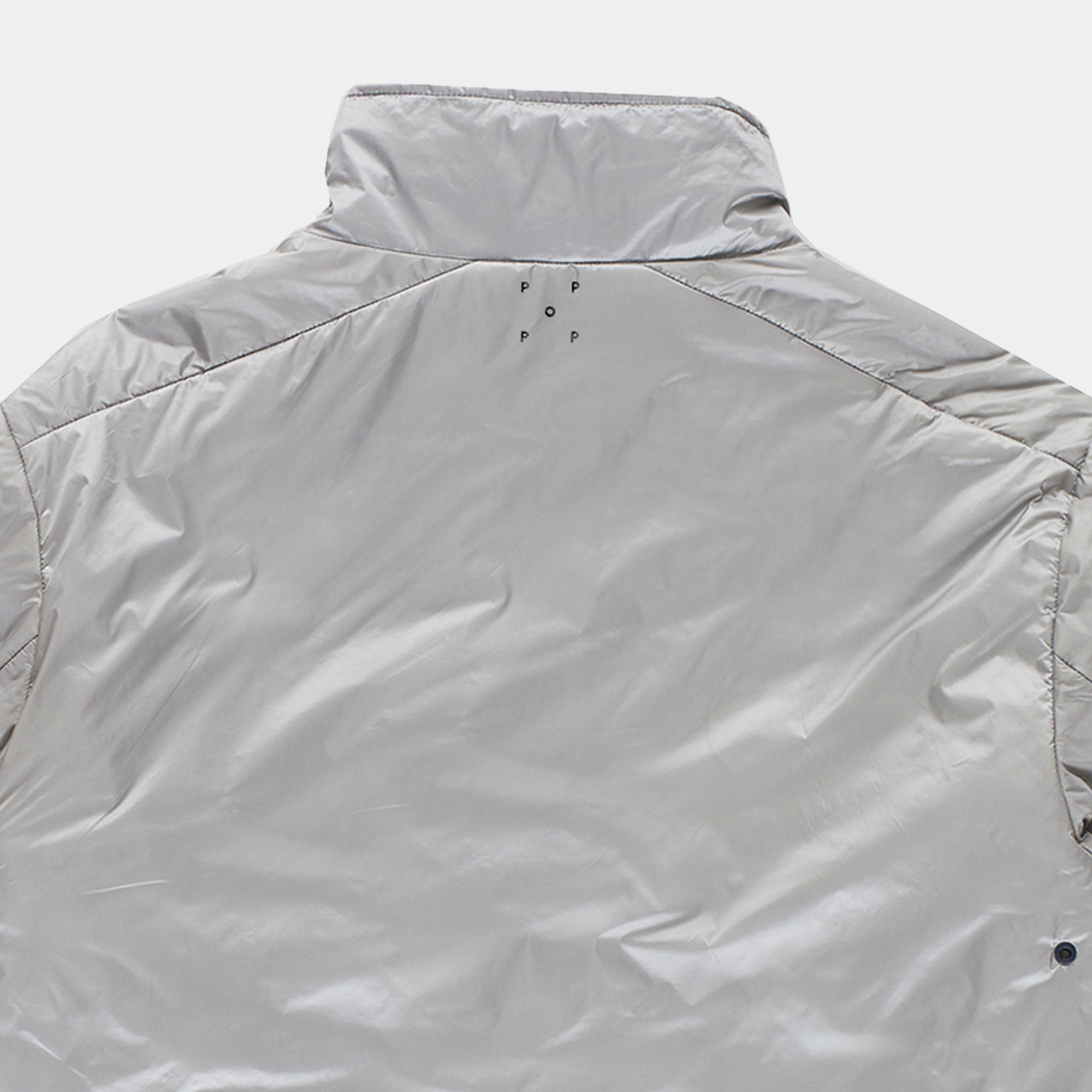 Pop Trading Company Adam Reversible Jacket - Silver