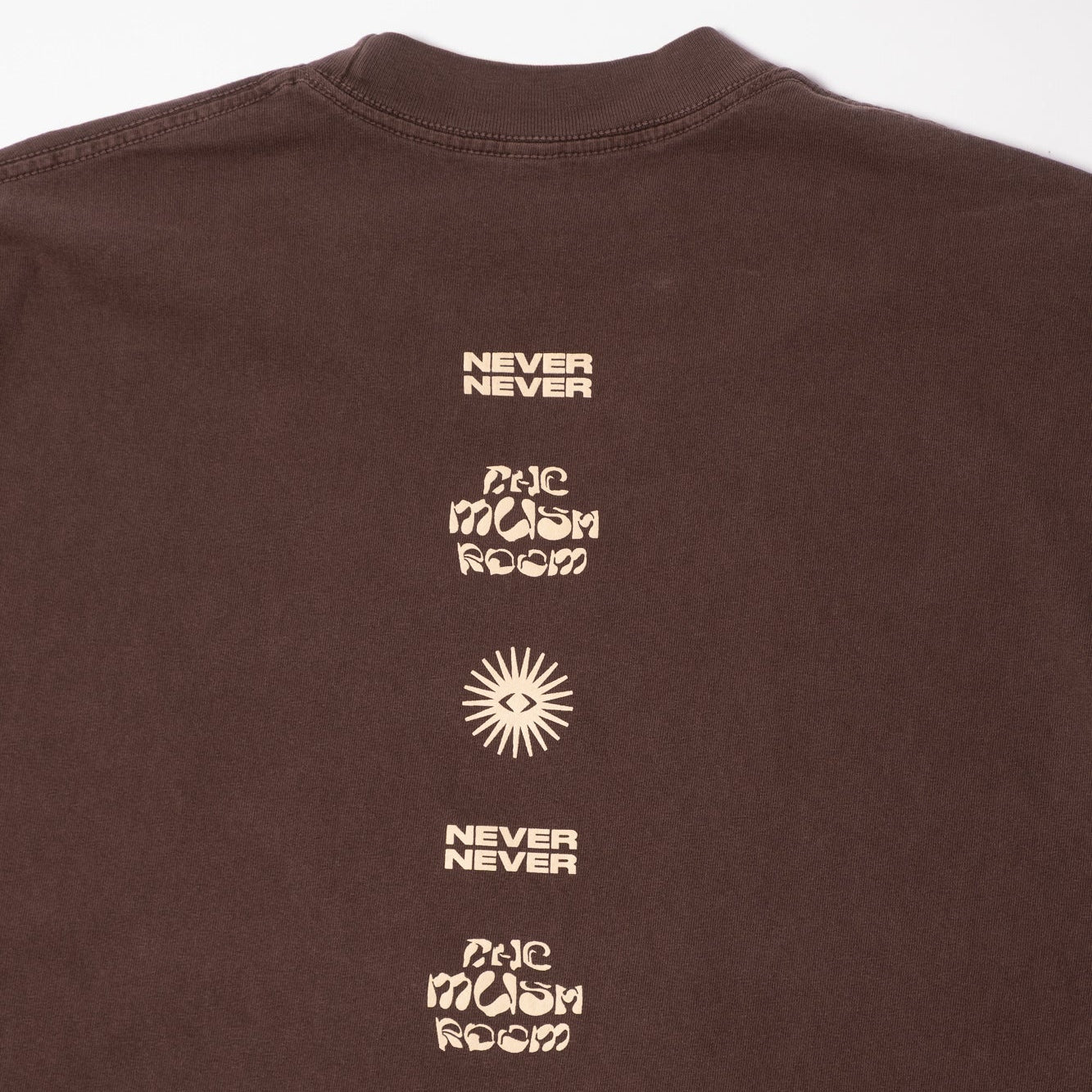 Never Never The Mush Room Tee - Brown