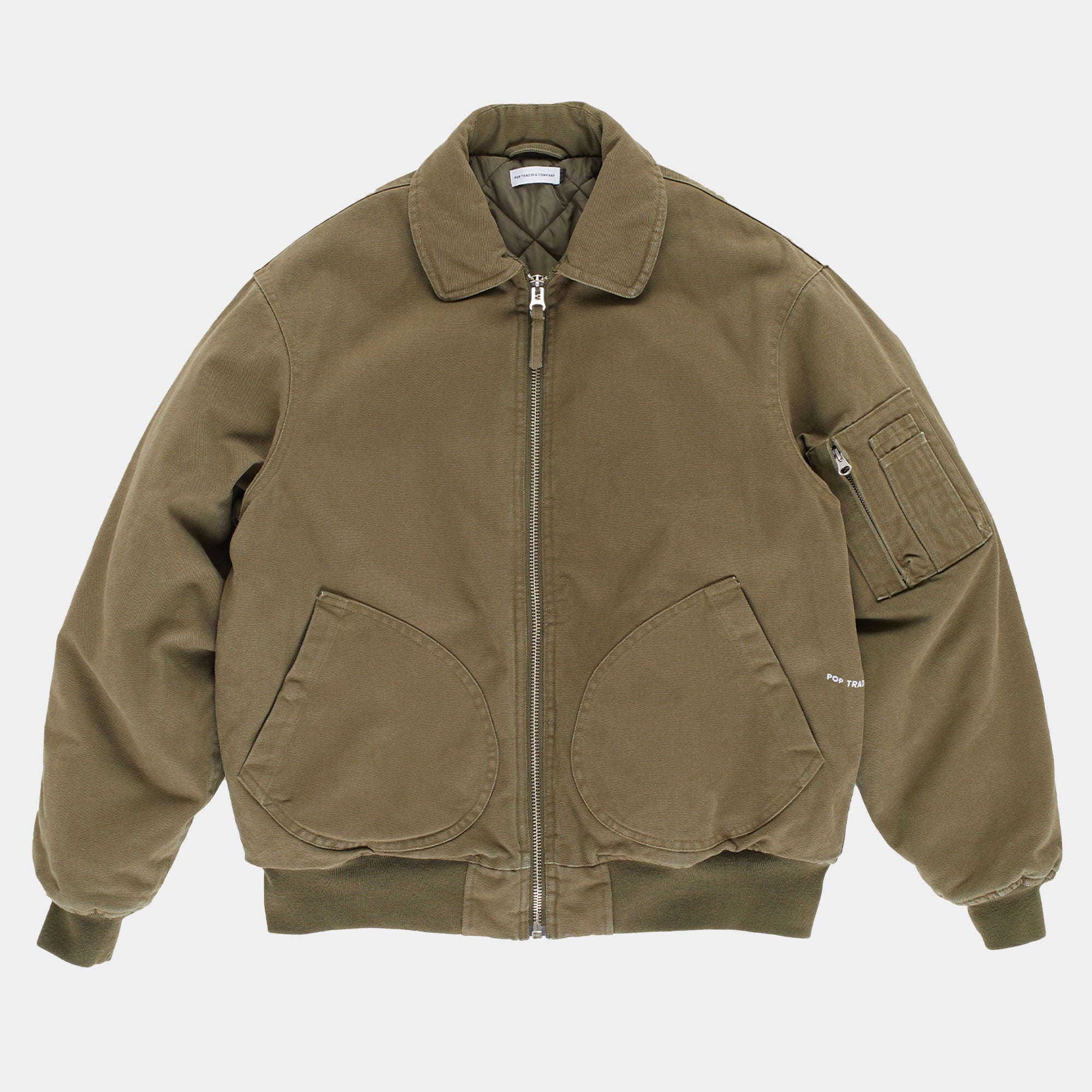 Pop Trading Company Flight Jacket - Four Leaf Clover