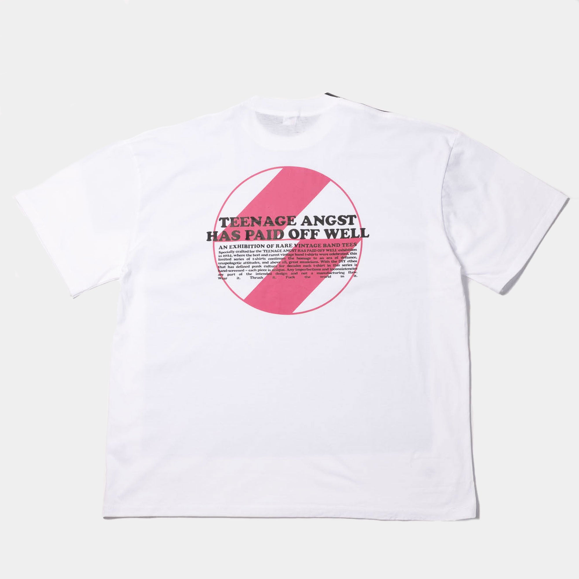 The Salvages x Teenage Angst Gracias OS T-Shirt - White