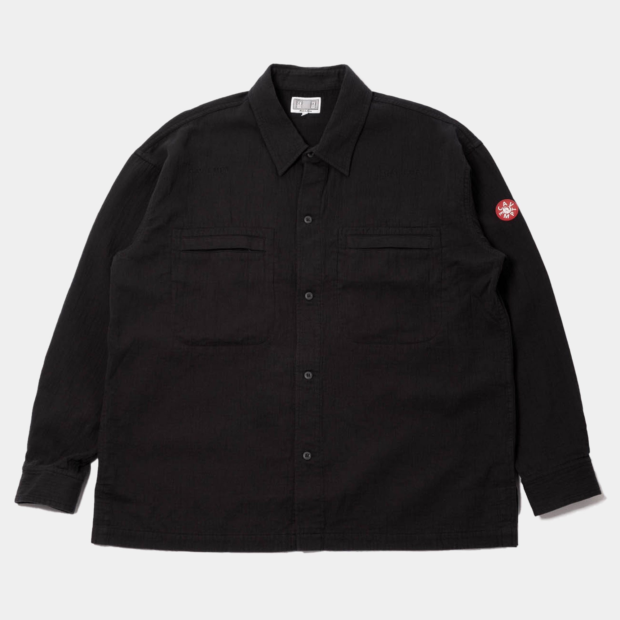Cav Empt Soft Cotton Casual Shirt - Charcoal