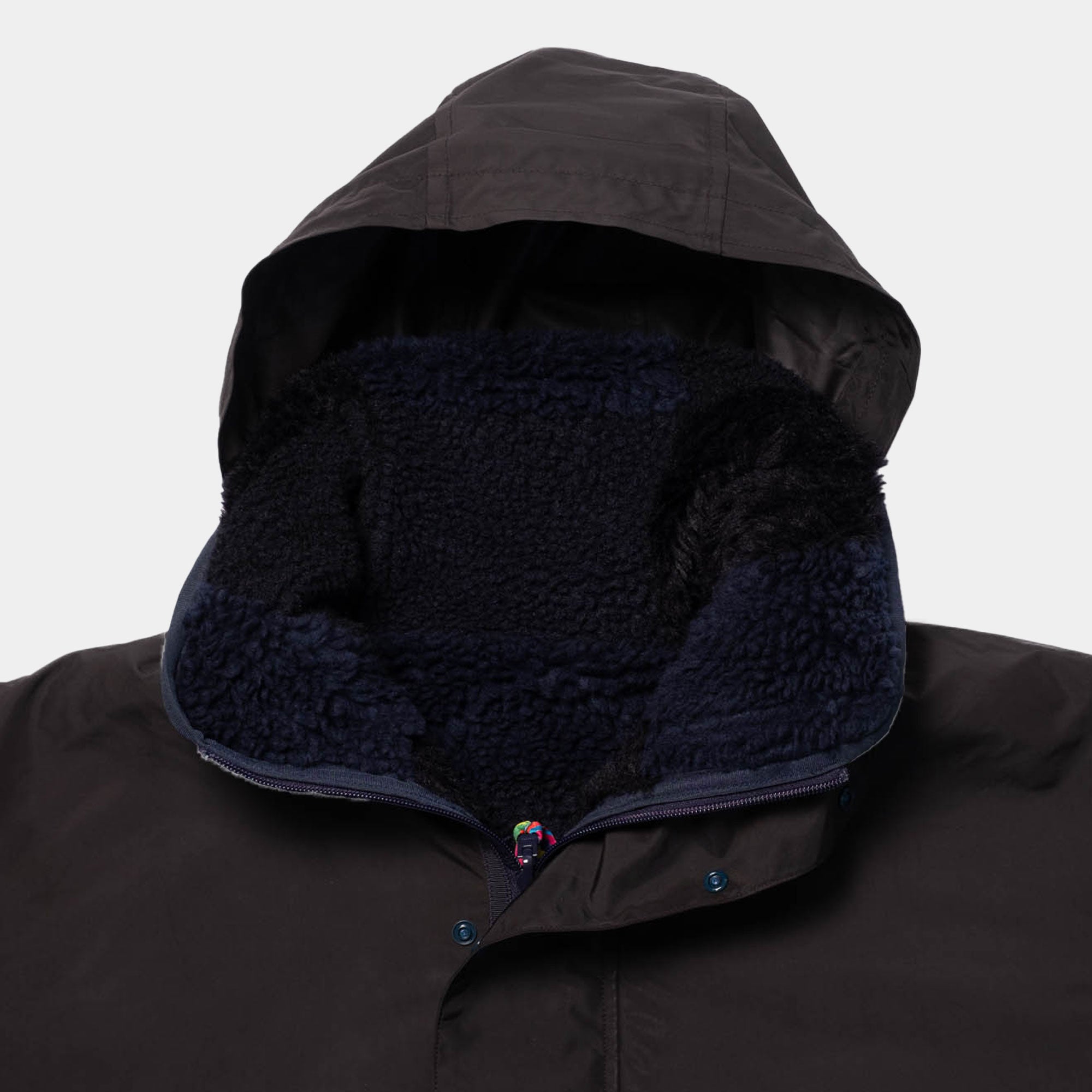 is-ness x Y(dot) By NORDISK Reversible Fleece Jacket - Black/Navy