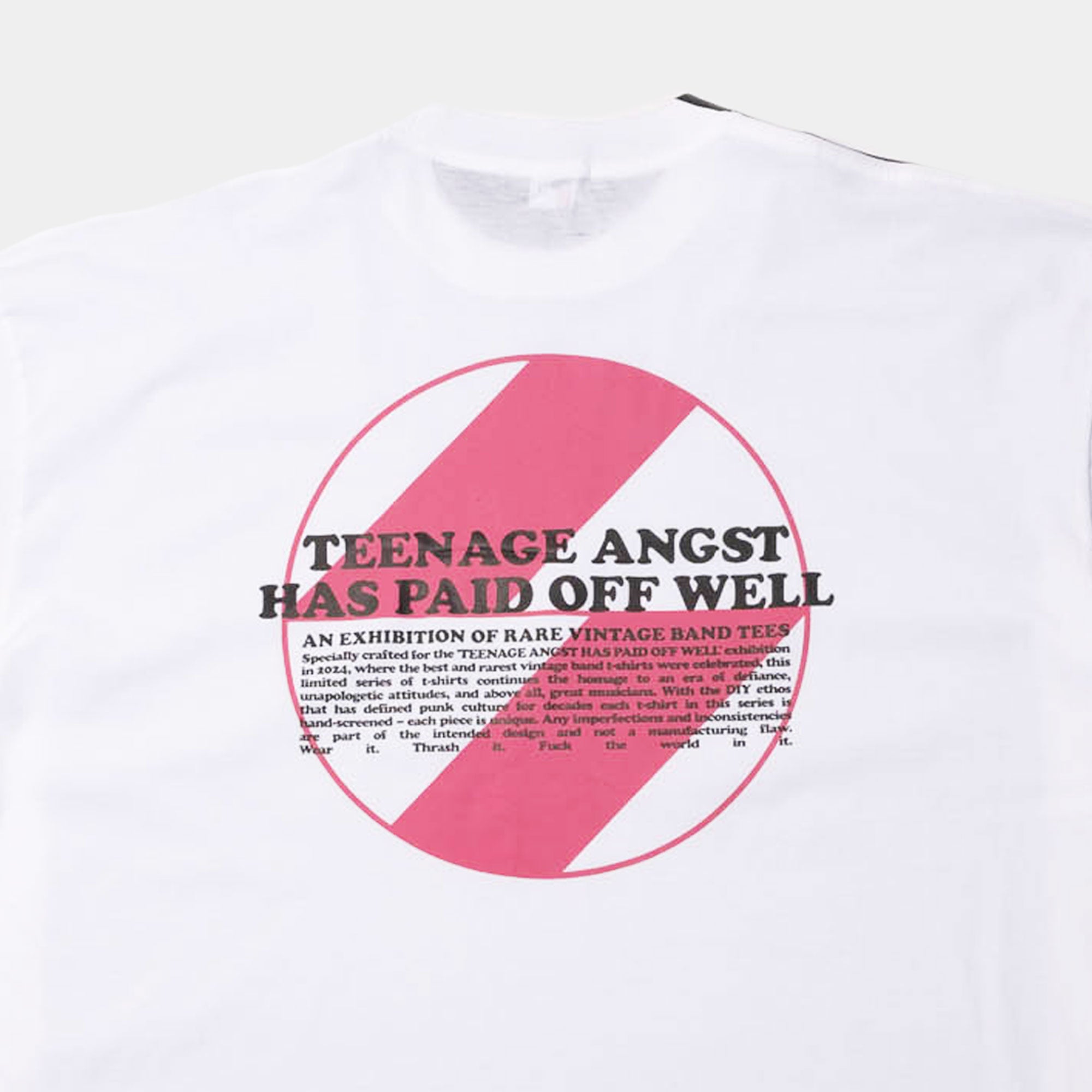 The Salvages x Teenage Angst Gracias OS T-Shirt - White