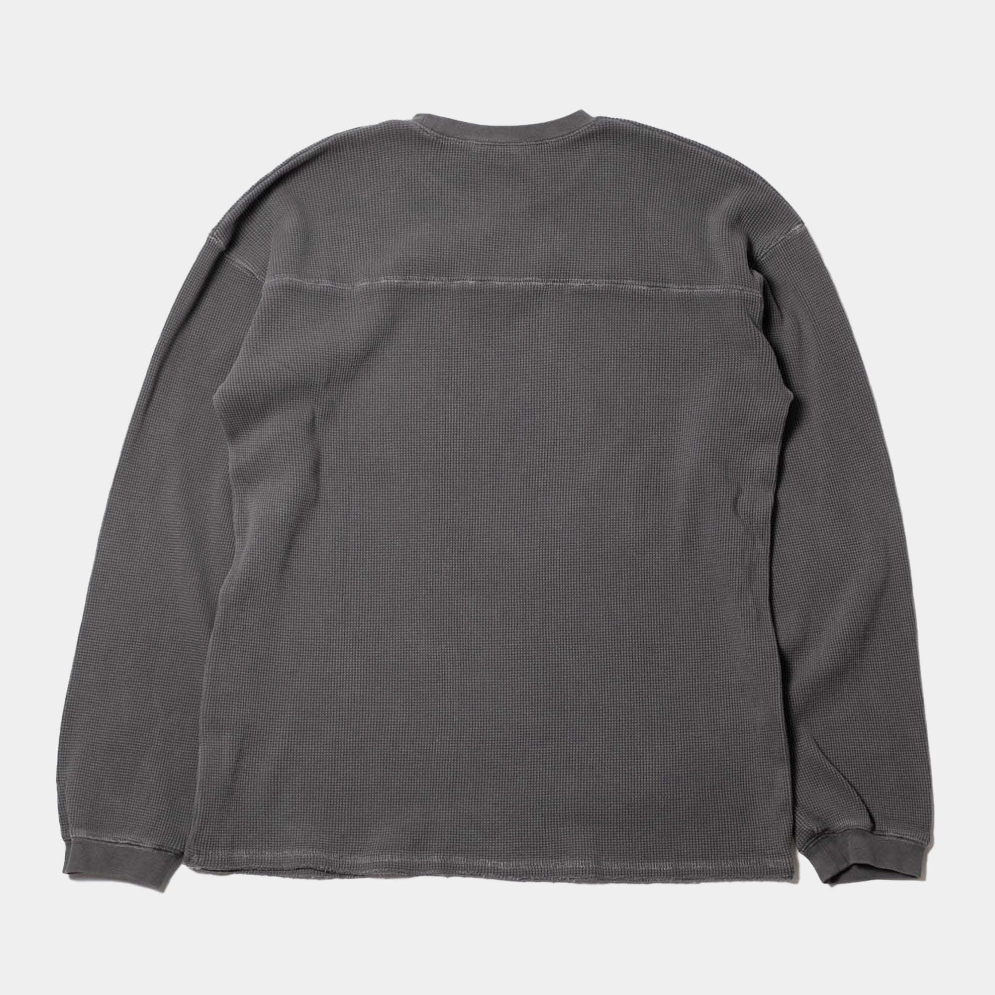 thisisneverthat THAT Waffle LS Tee - Charcoal