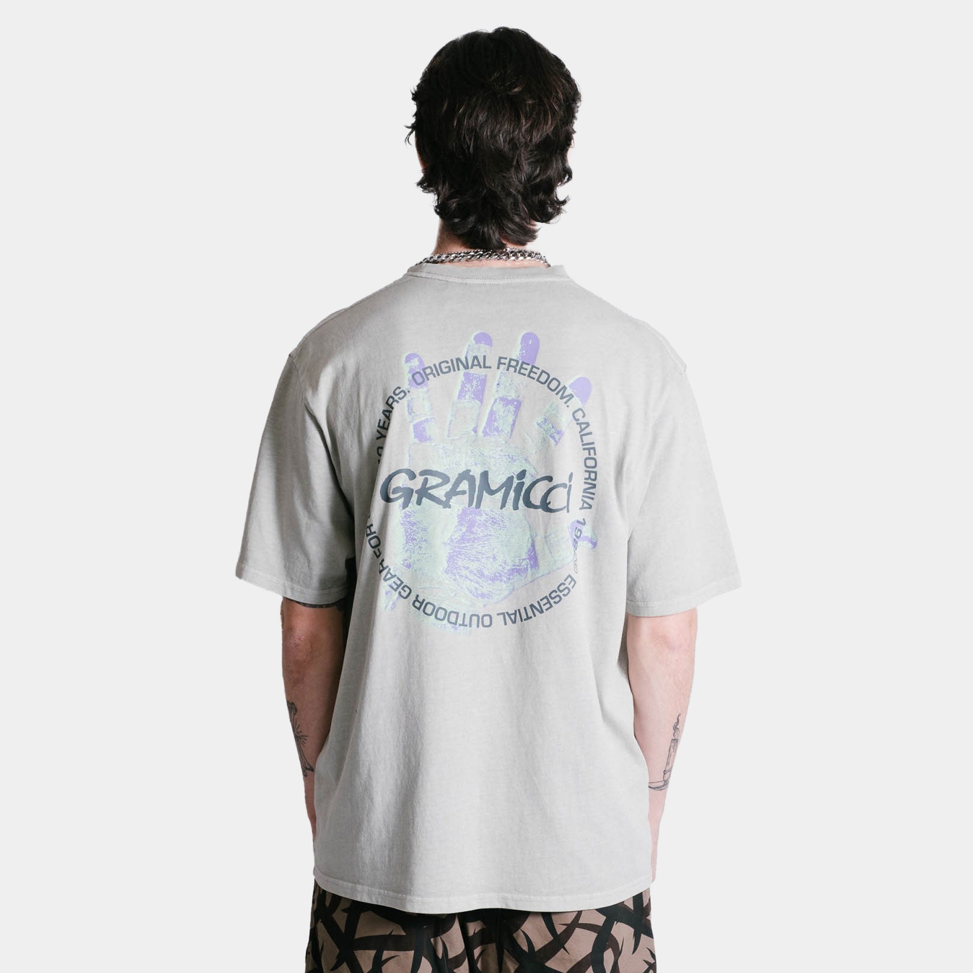 Gramicci Climbers Hand Tee - Pigment Slate