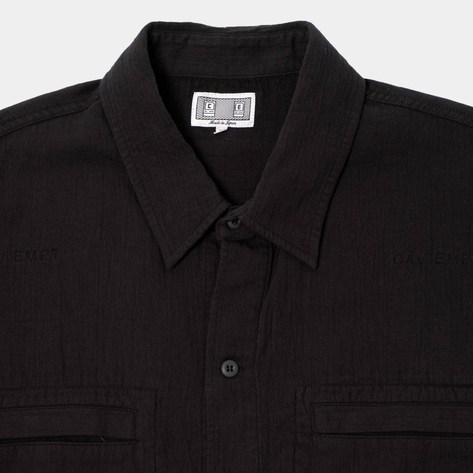 Cav Empt Soft Cotton Casual Shirt - Charcoal