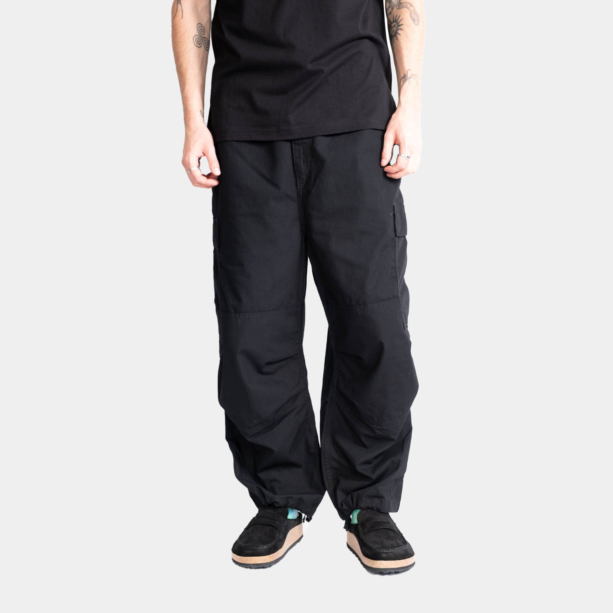 Carhartt WIP Jet Cargo Pant - Black Rinsed