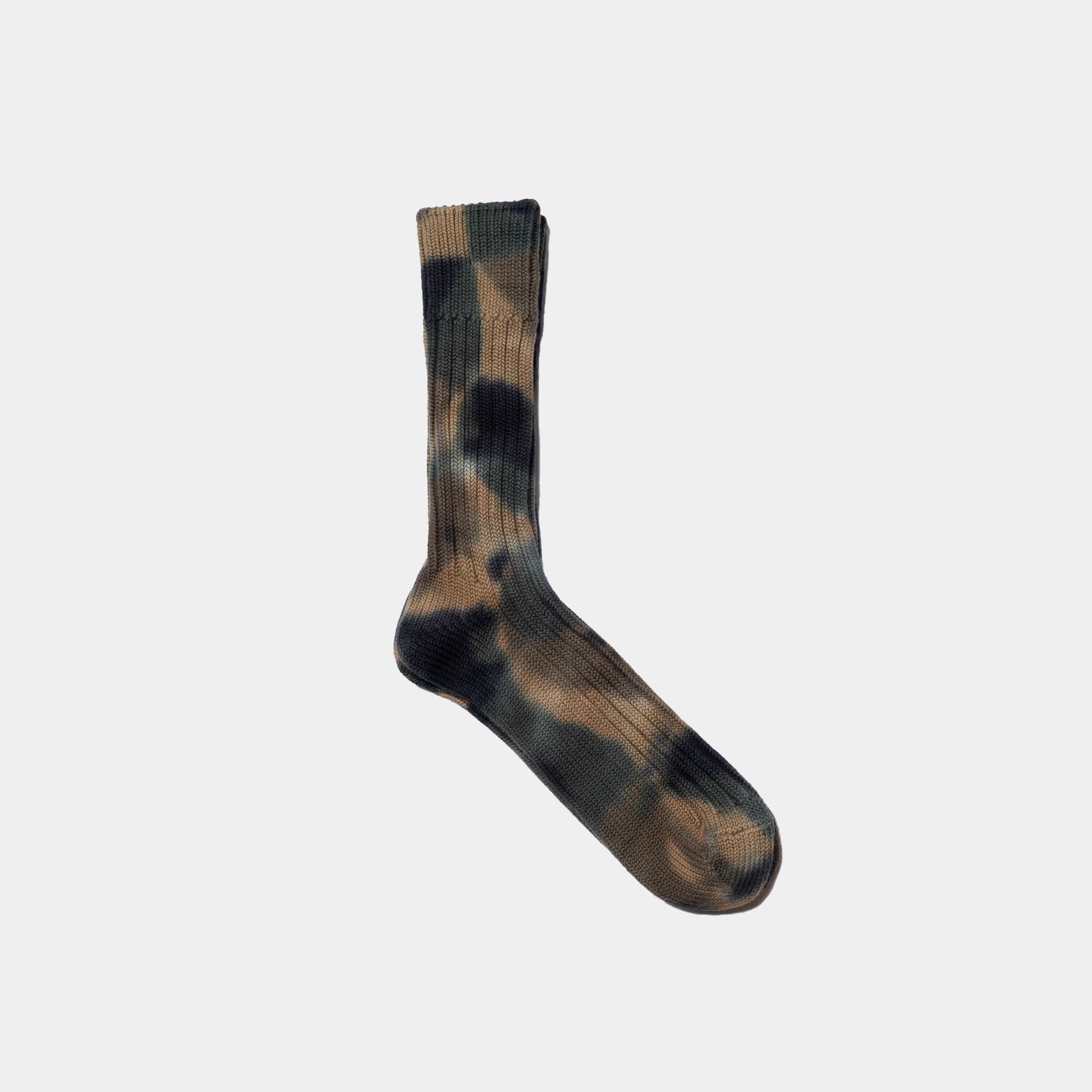 Decka BRÚ NA BÓINNE Heavyweight Dyed Socks - Olive