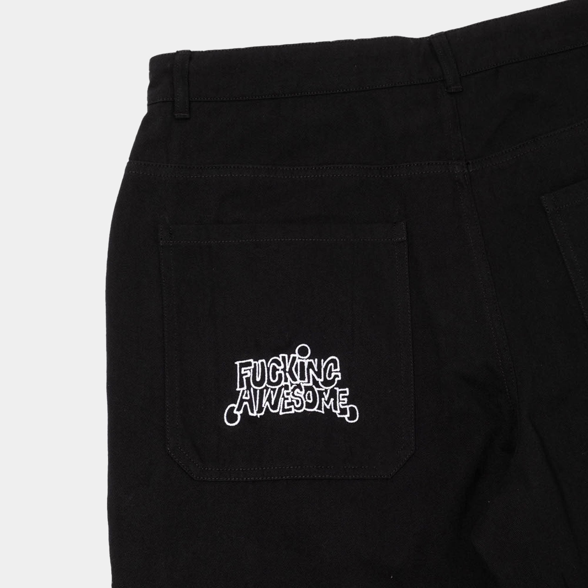 Fucking Awesome SS24 PBS Cargo Pants - Black