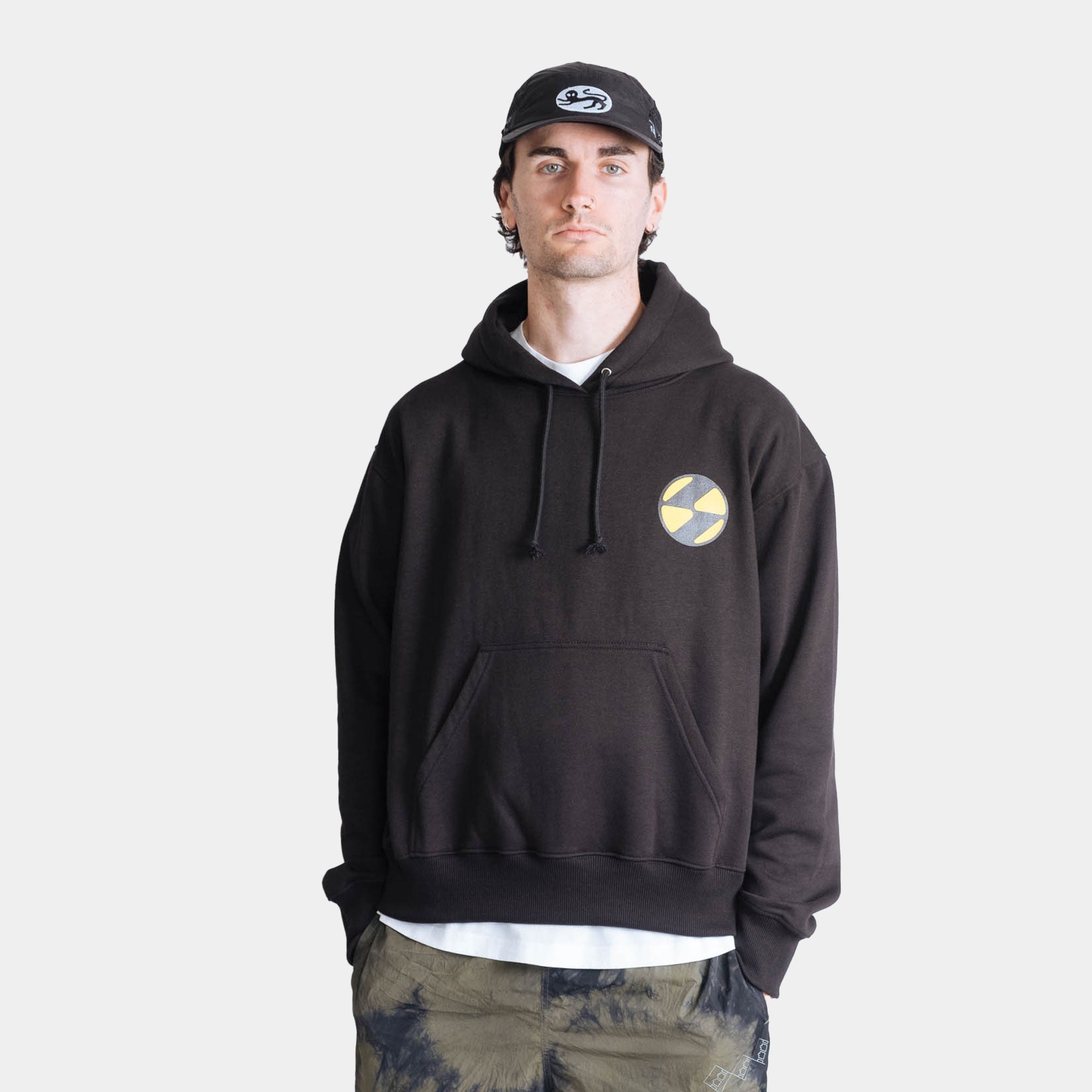 The Salvages Amorph Logo OS Hoodie - Black