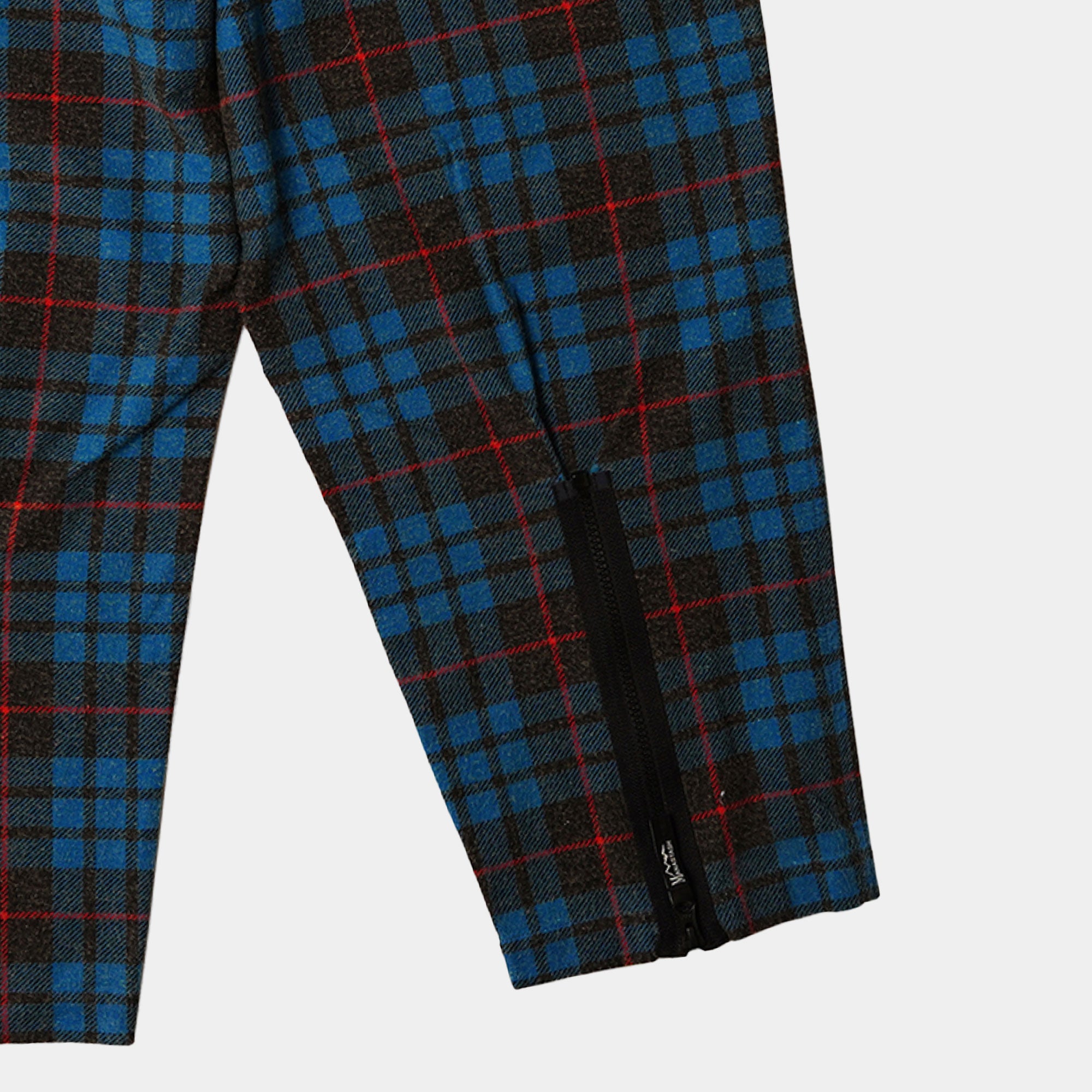 Manastash Zip Flannel Pant - Blue