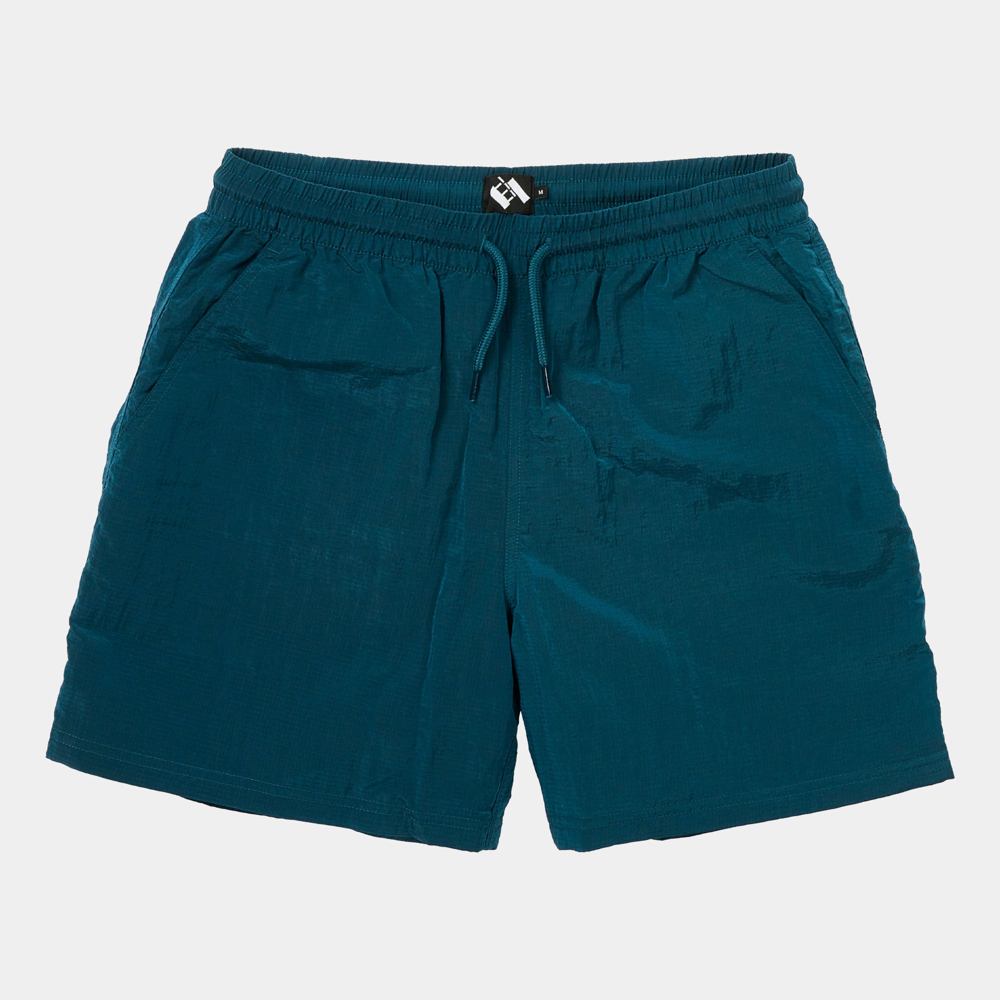 The Trilogy Tapes Ripstop Nylon Shorts - Cobalt Blue
