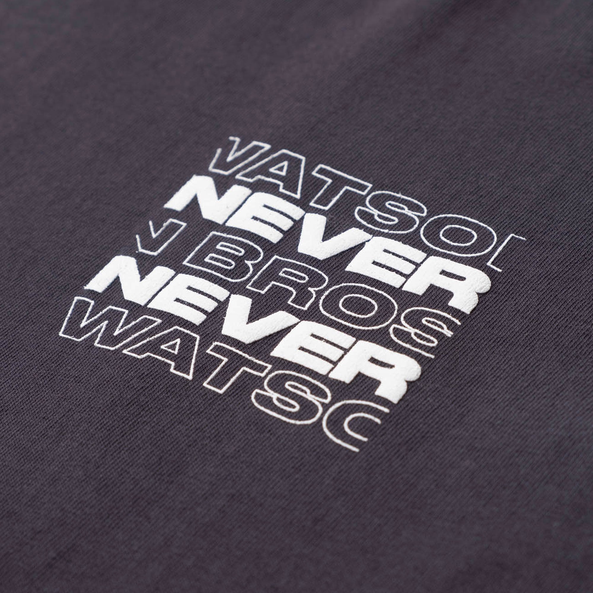 Watson Bros Tee - Charcoal