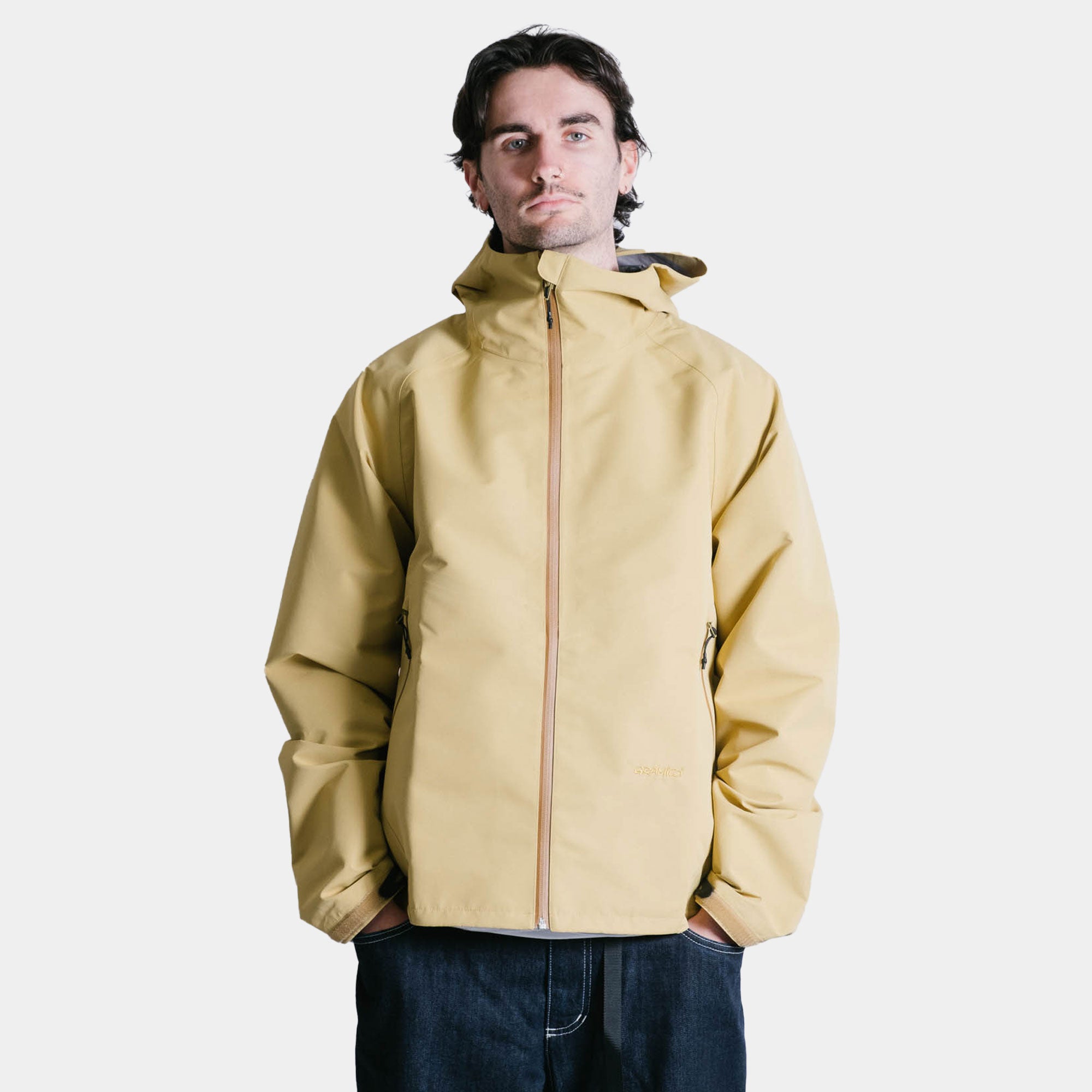 Gramicci Peak 3L DWR Shell Jacket - Chrome Yellow