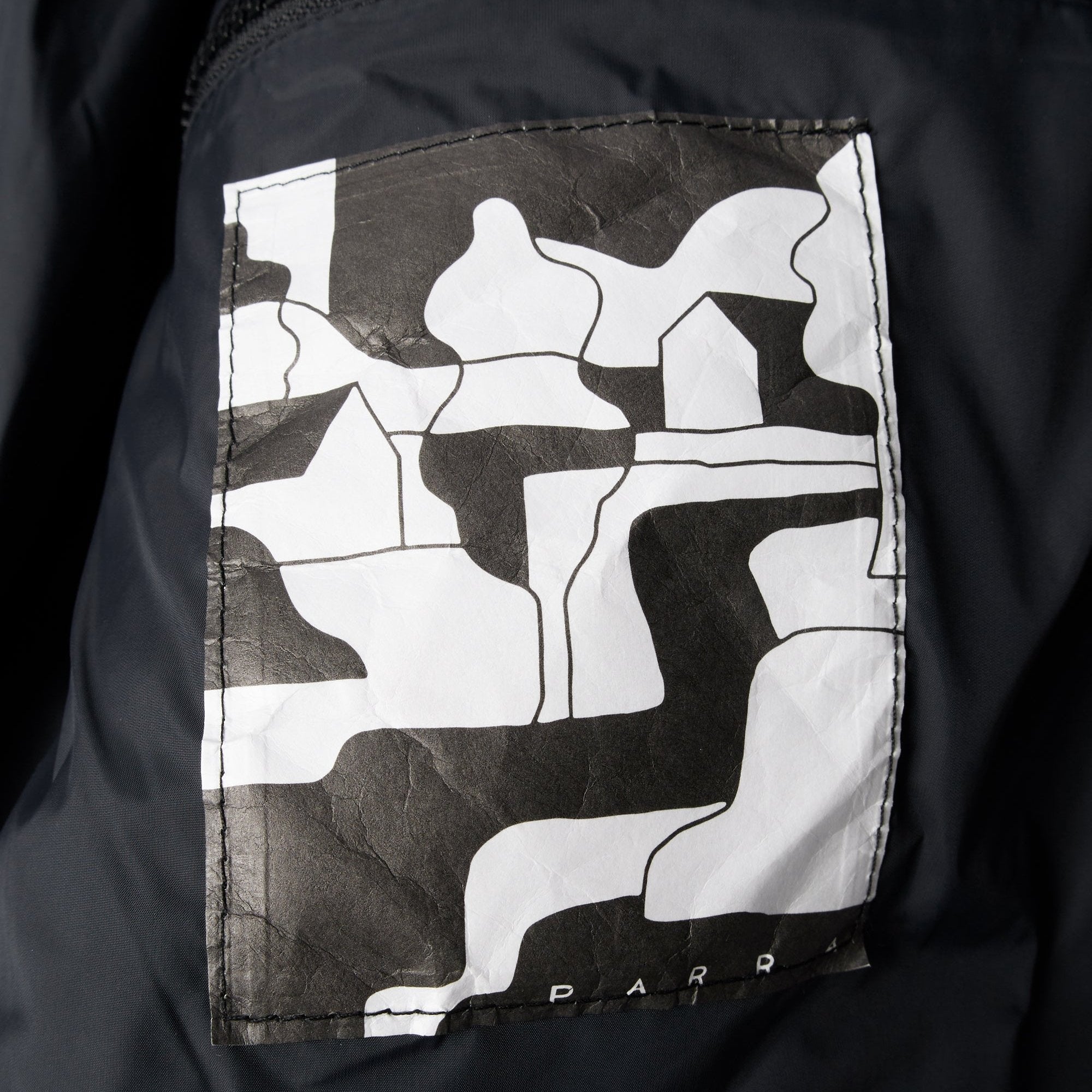 By Parra Boring Village Puffer Jacket - Black