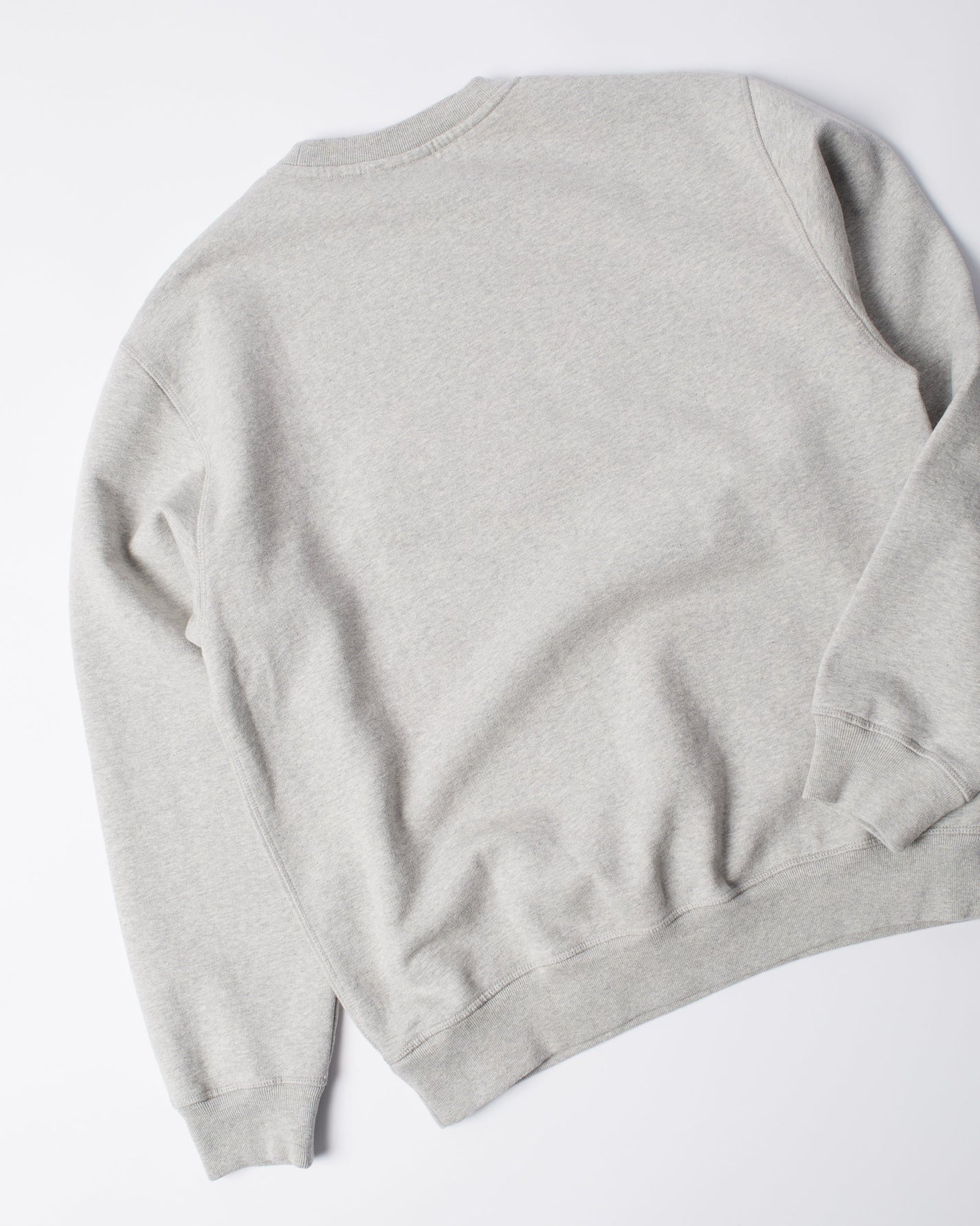 By Parra Rounded PAR Crew Neck Sweatshirt - Heather Grey